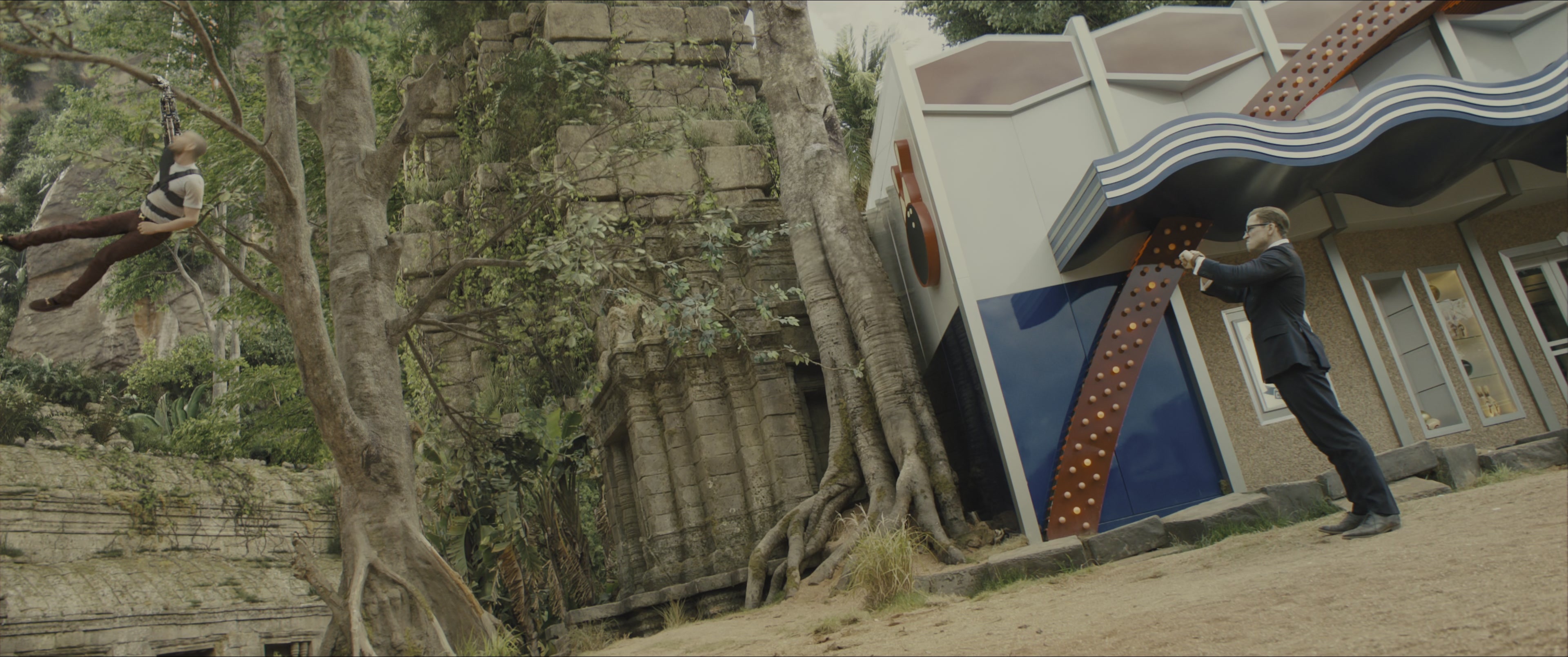 Kingsman: The Golden Circle (2017), wide, 2.39:1 — film still