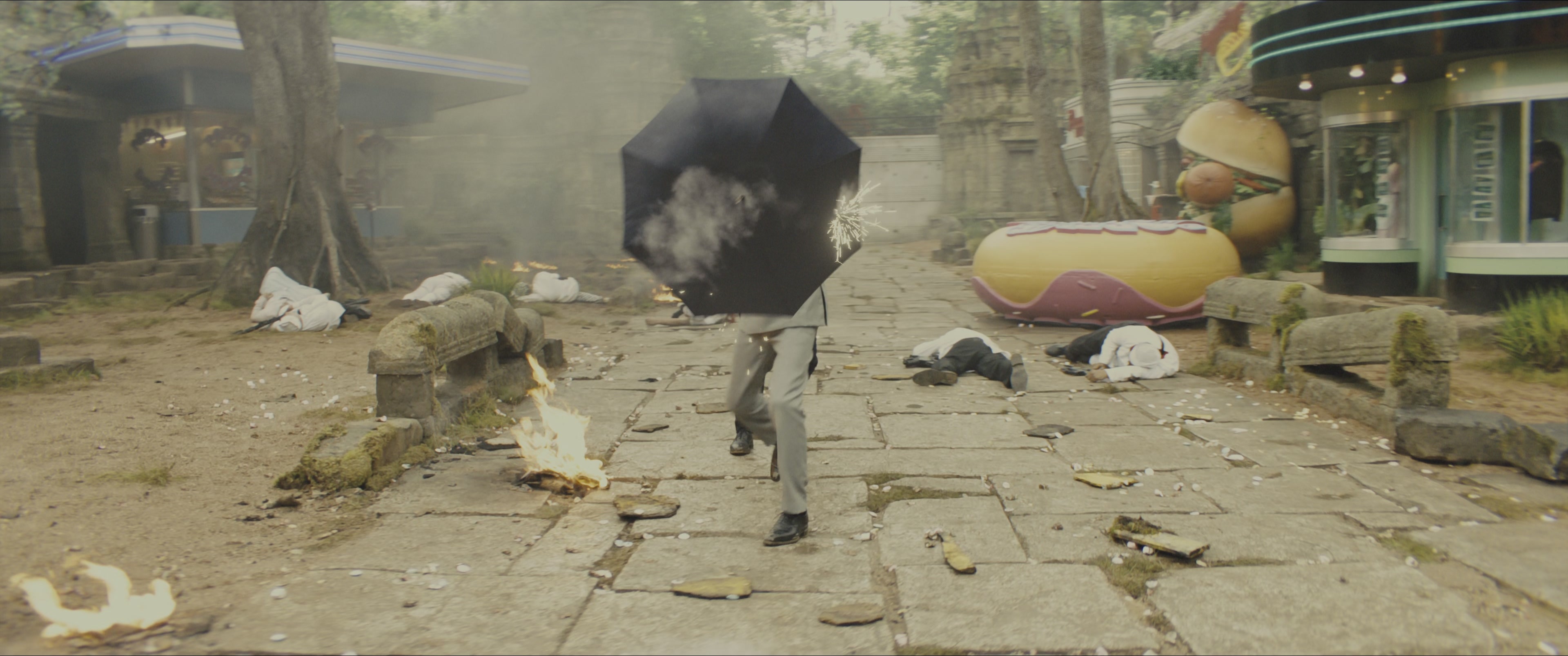 Kingsman: The Golden Circle (2017), wide, 2.39:1 — film still