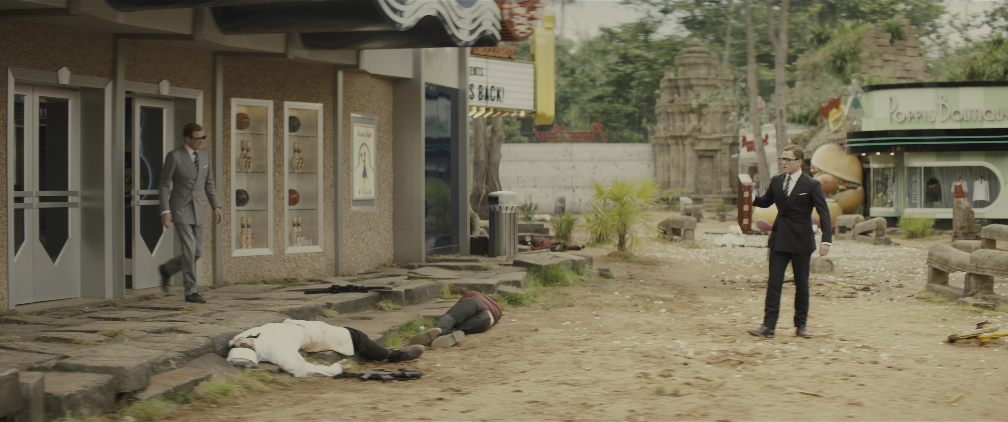 Kingsman: The Golden Circle (2017), wide, 2.39:1 — film still