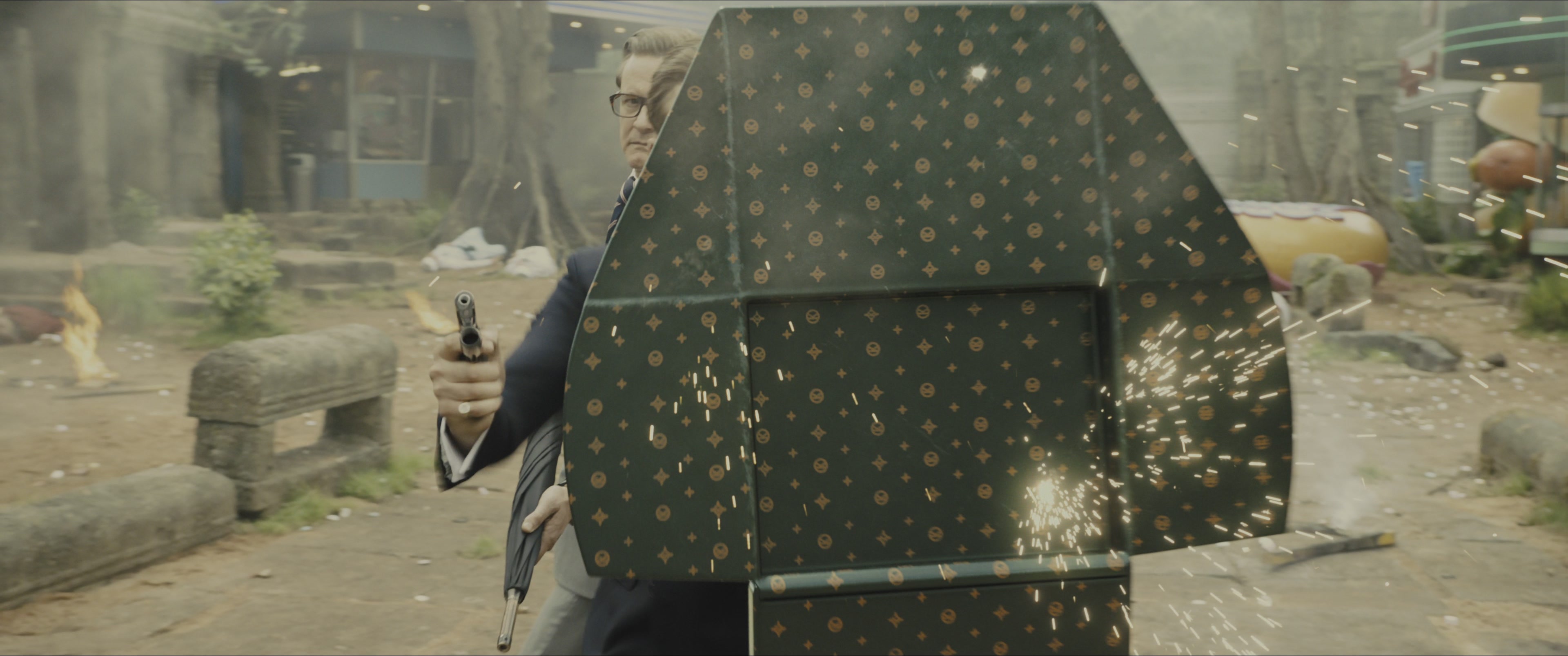 Kingsman: The Golden Circle (2017), wide, 2.39:1 — film still