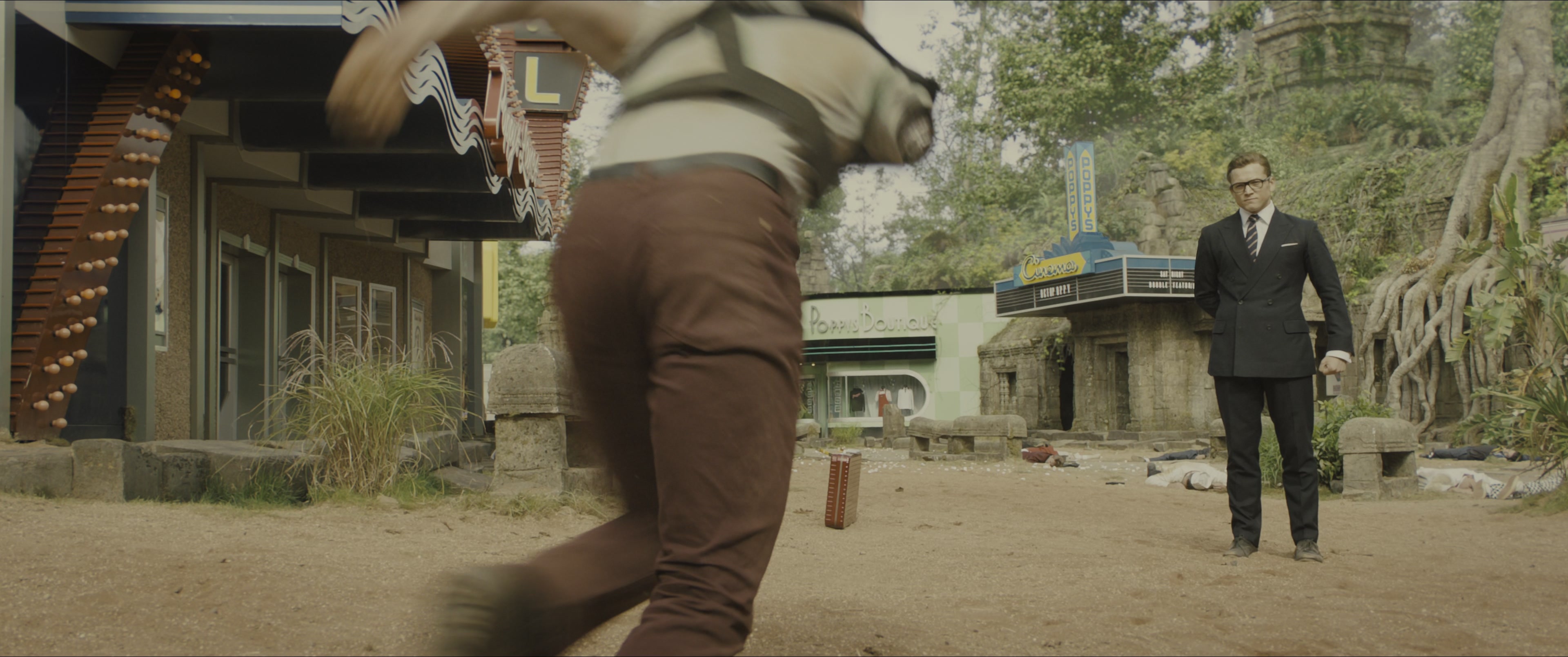 Kingsman: The Golden Circle (2017), wide, 2.39:1 — film still