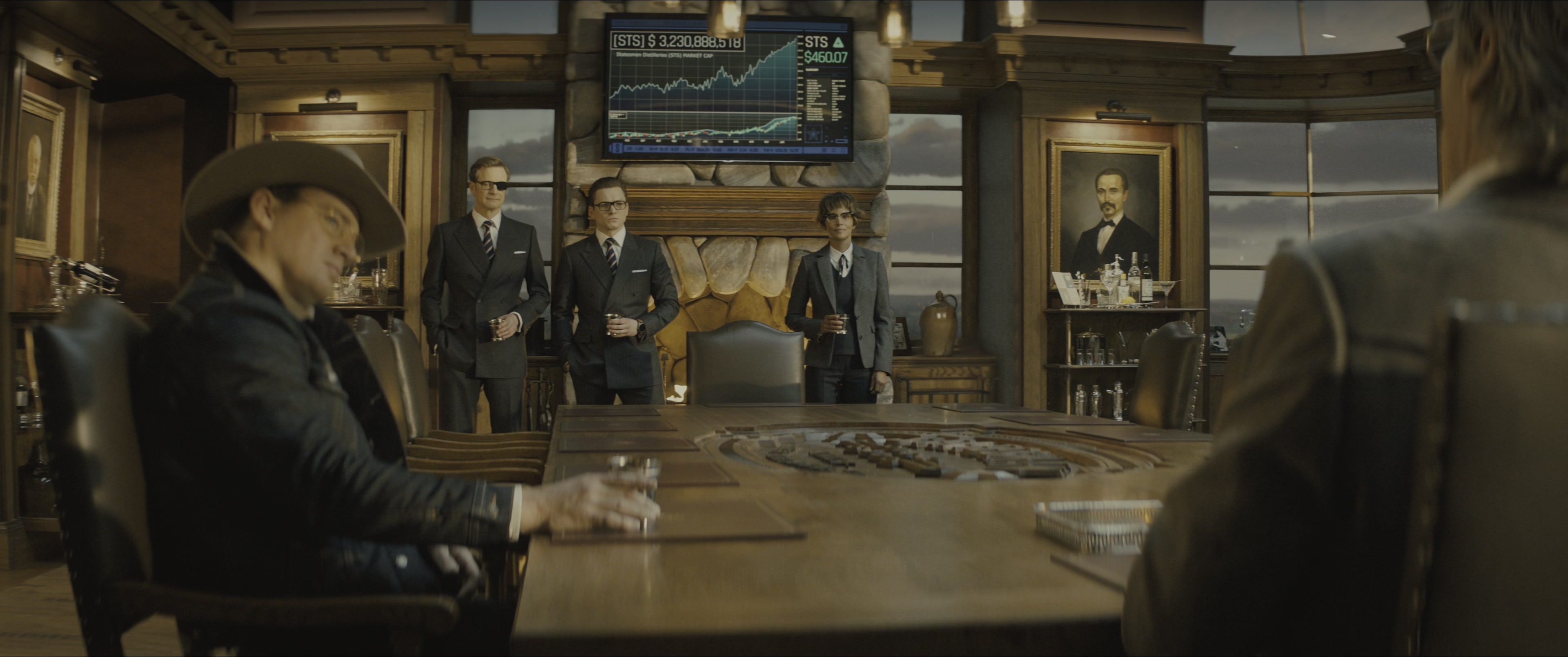 Kingsman: The Golden Circle (2017), wide, 2.39:1 — film still