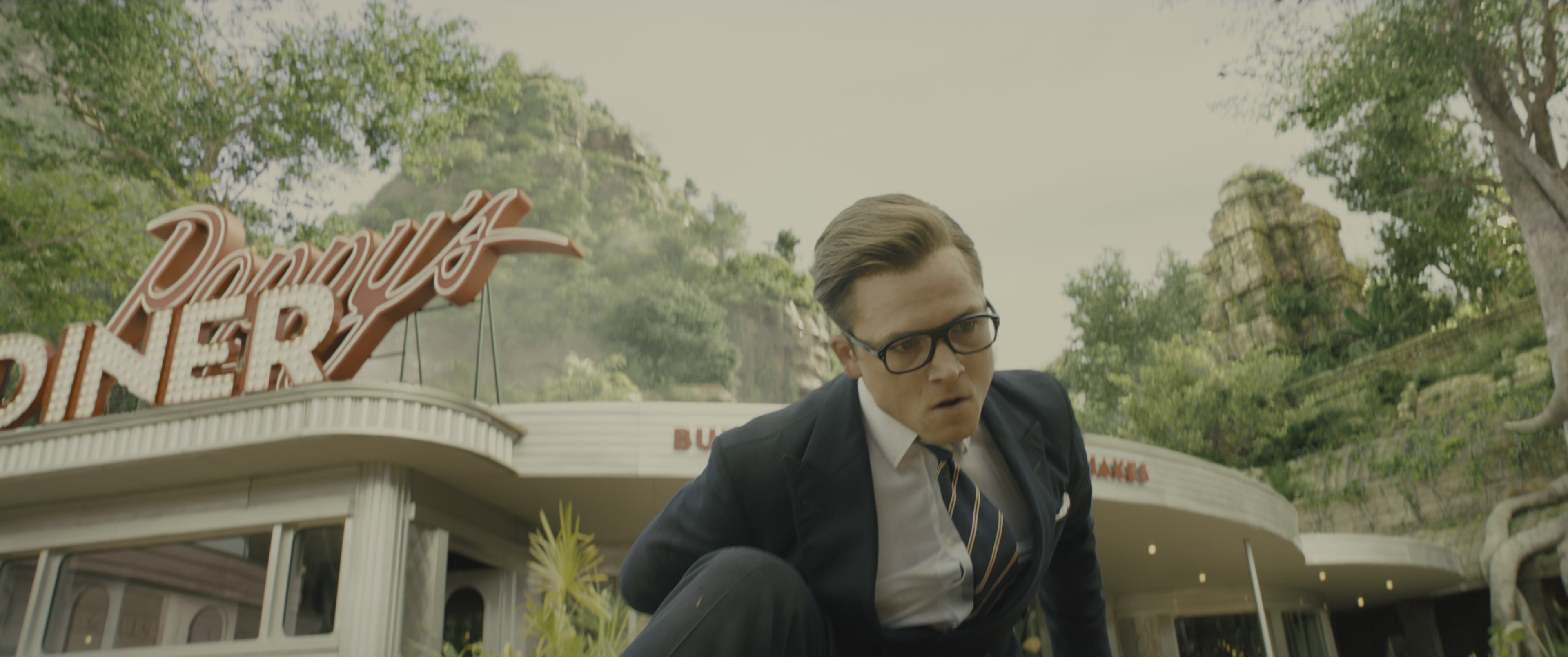 Kingsman: The Golden Circle (2017), wide, 2.39:1 — film still