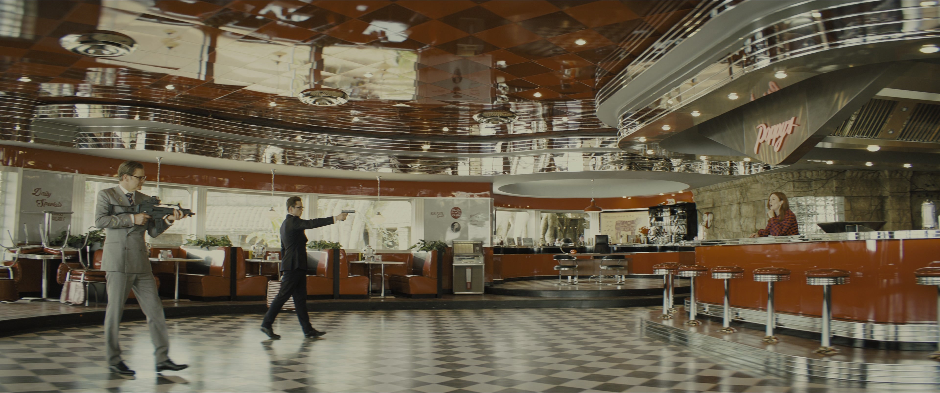 Kingsman: The Golden Circle (2017), wide, 2.39:1 — film still