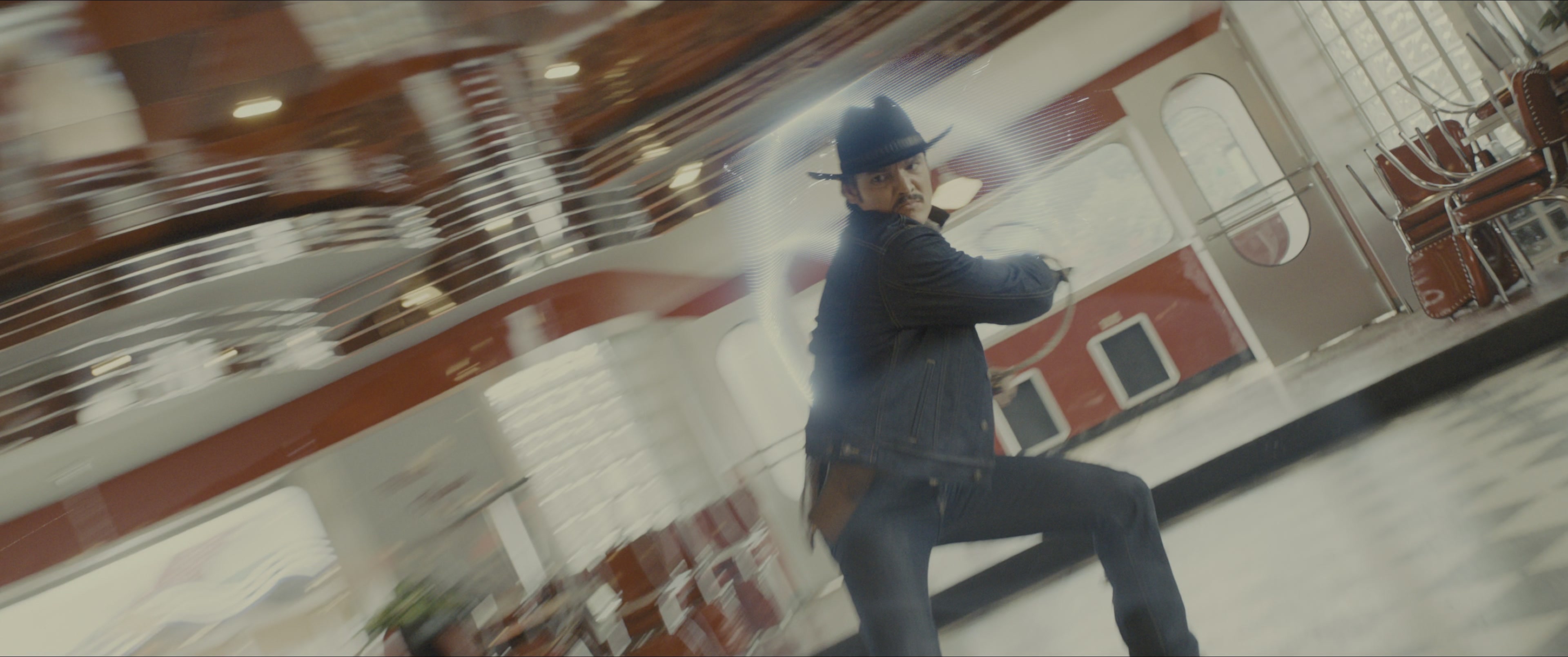 Kingsman: The Golden Circle (2017), wide, 2.39:1 — film still