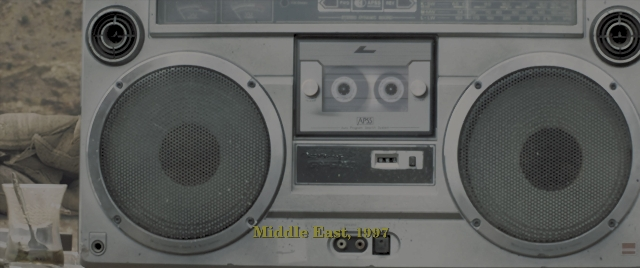 Wide shot frame from Kingsman: The Secret Service — washing machine