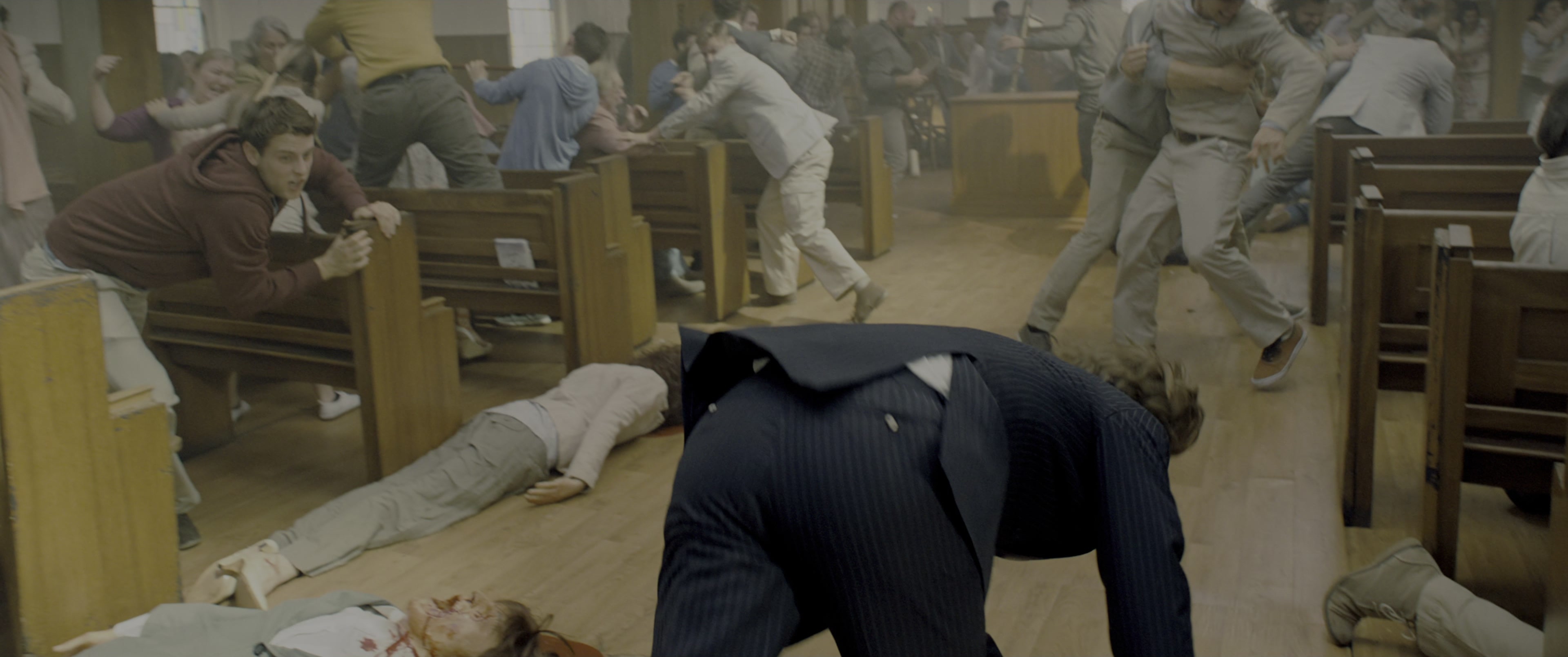 Kingsman: The Secret Service (2015), wide, 2.39:1 — film still