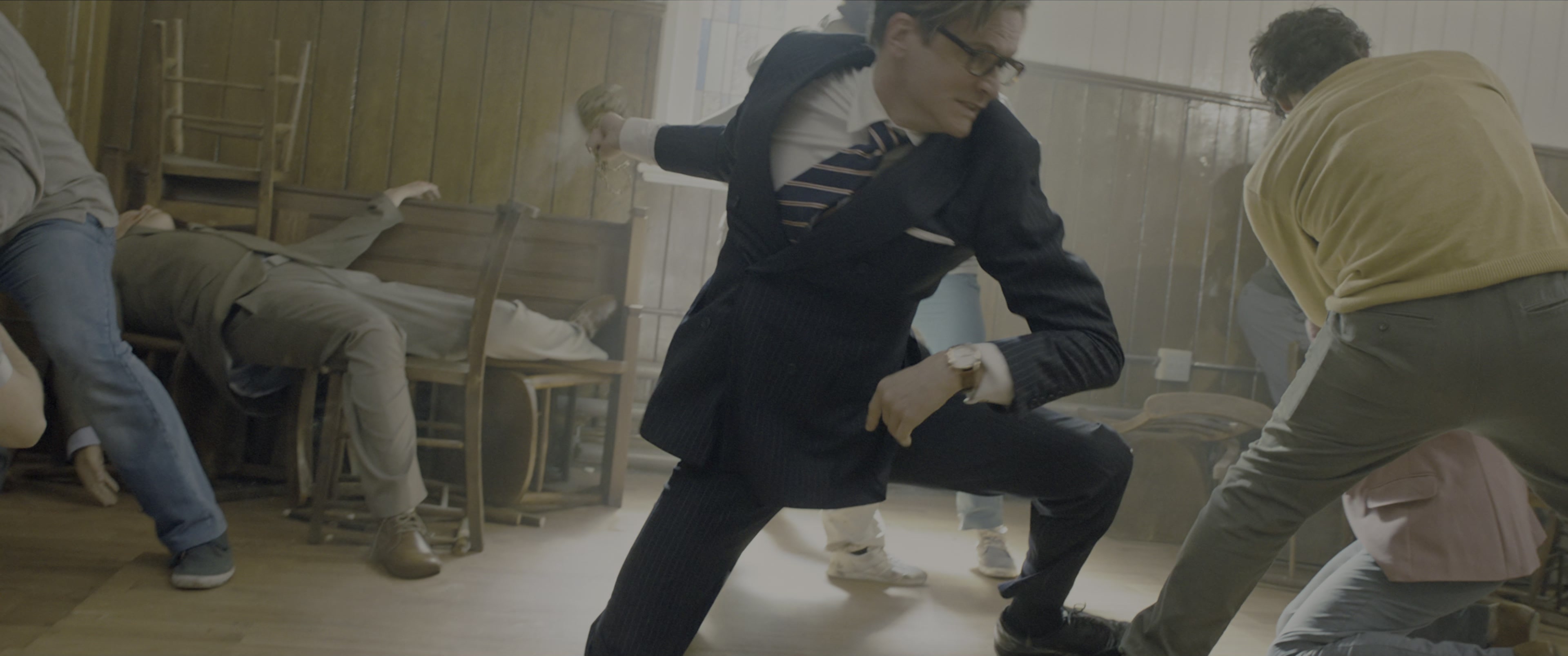 Kingsman: The Secret Service (2015), wide, 2.39:1 — film still