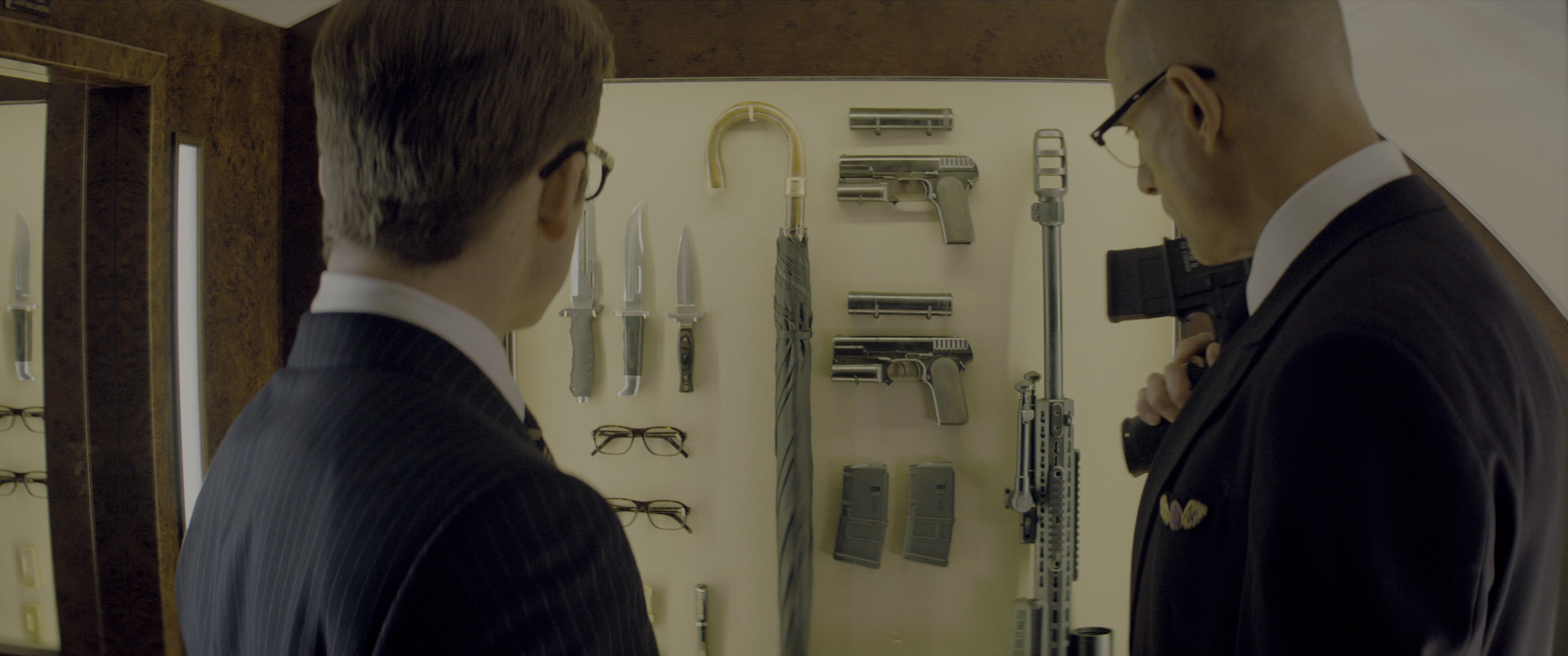 Kingsman: The Secret Service (2015), wide, 2.39:1 — film still
