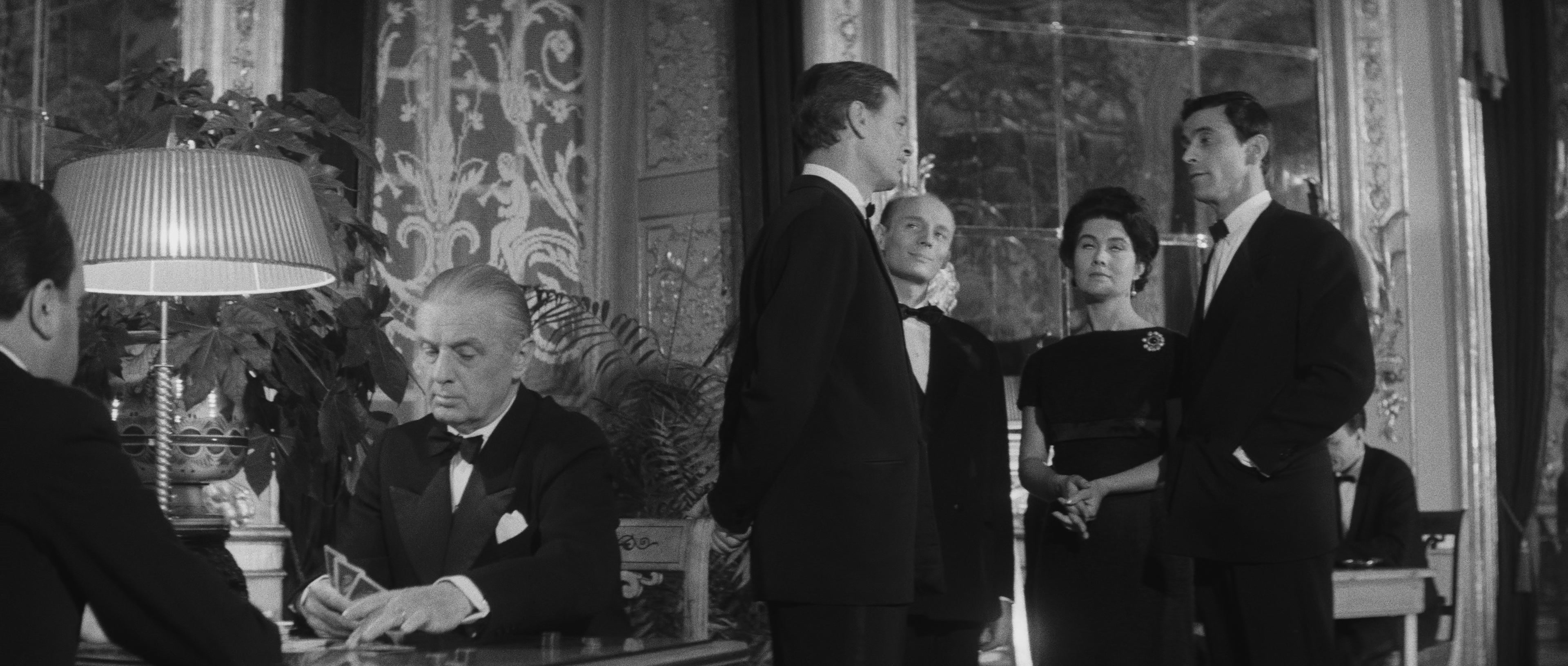 L'année dernière à Marienbad (1961), wide, 2.35:1 — film still