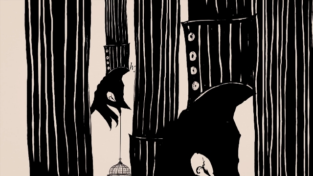 Wide shot frame from A Series of Unfortunate Events — bird