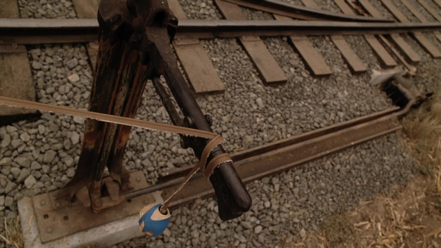 Wide shot frame from A Series of Unfortunate Events — train, weapon