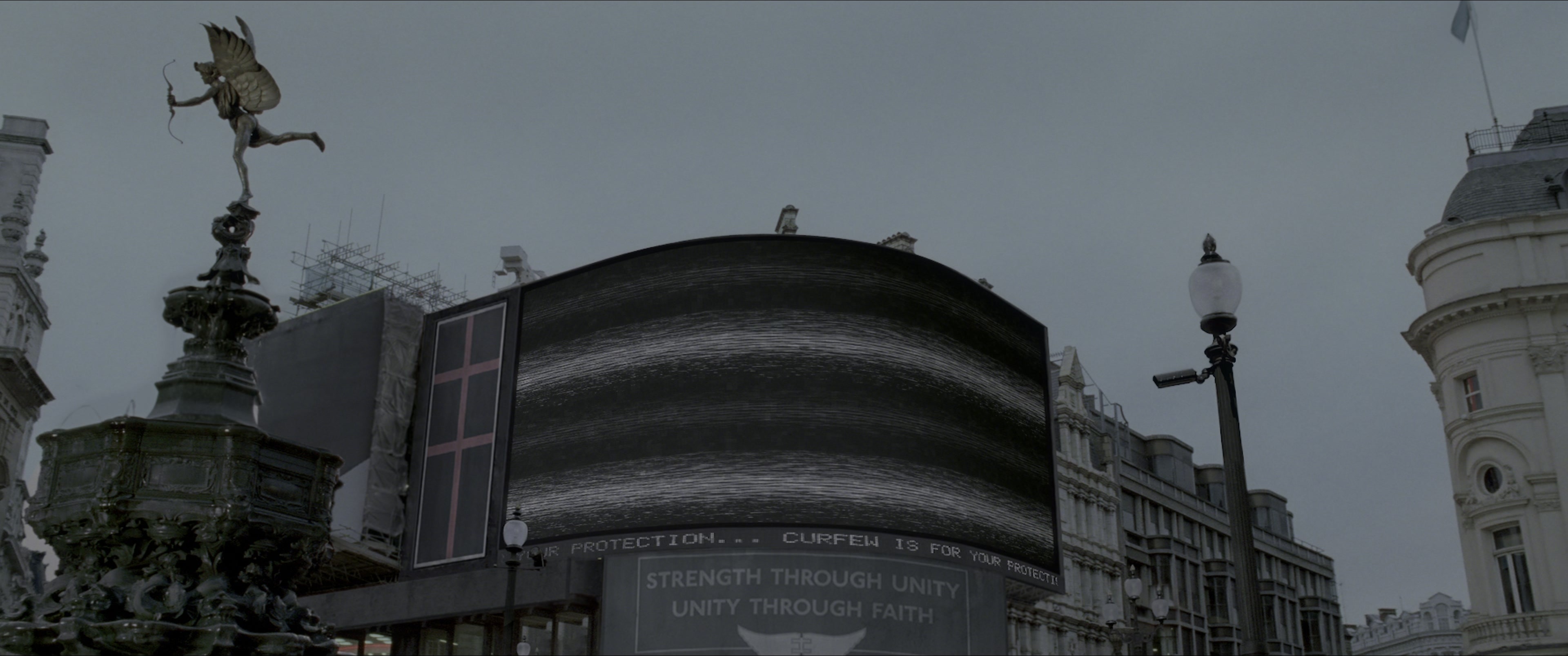 V for Vendetta (2006), wide, 2.39:1 — film still