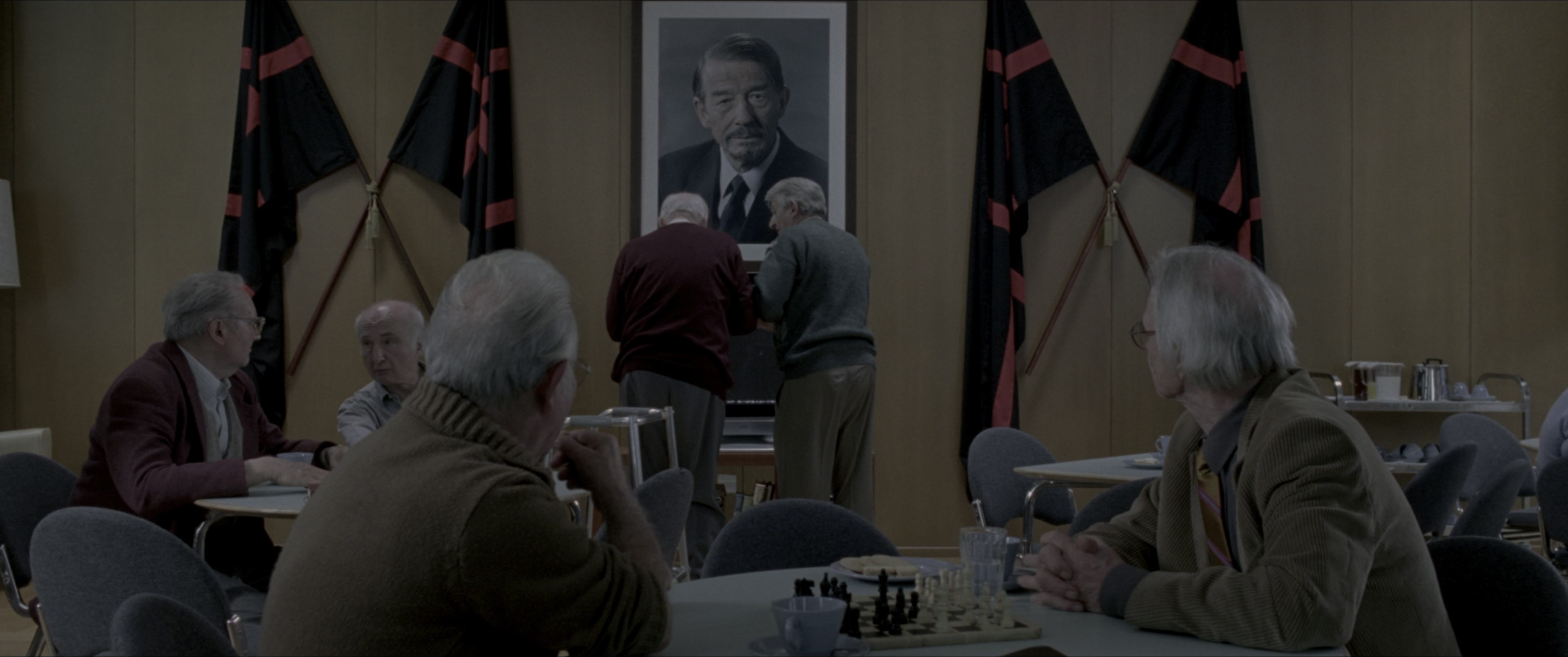 V for Vendetta (2006), wide, 2.39:1 — film still