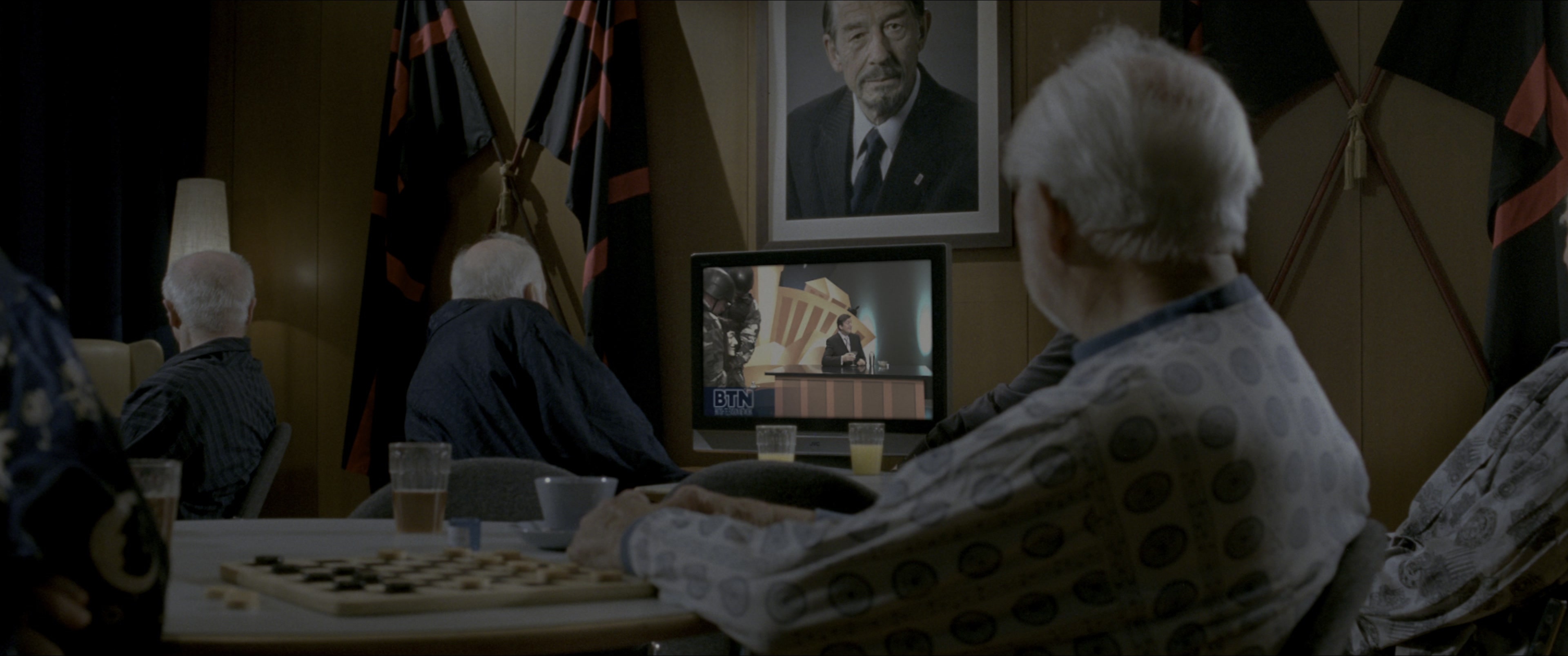 V for Vendetta (2006), wide, 2.39:1 — film still