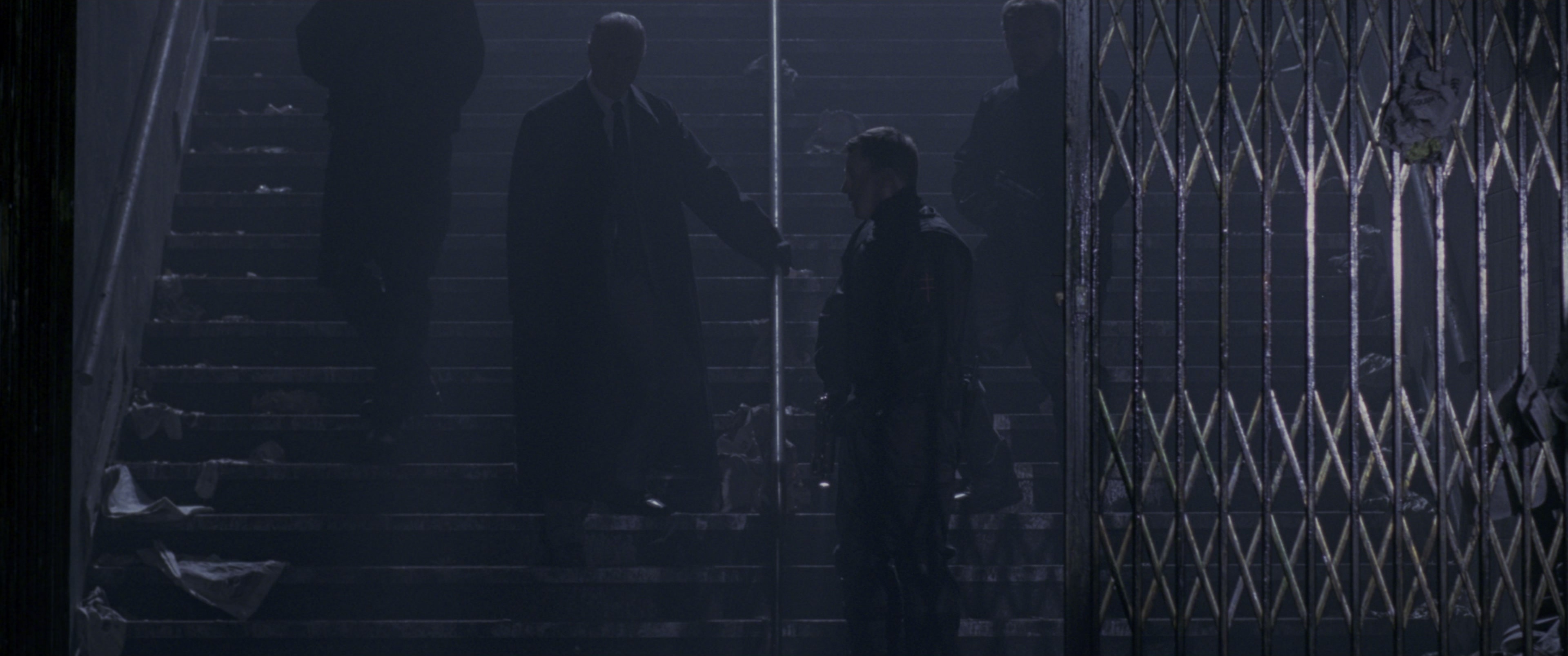 V for Vendetta (2006), wide, 2.39:1 — film still