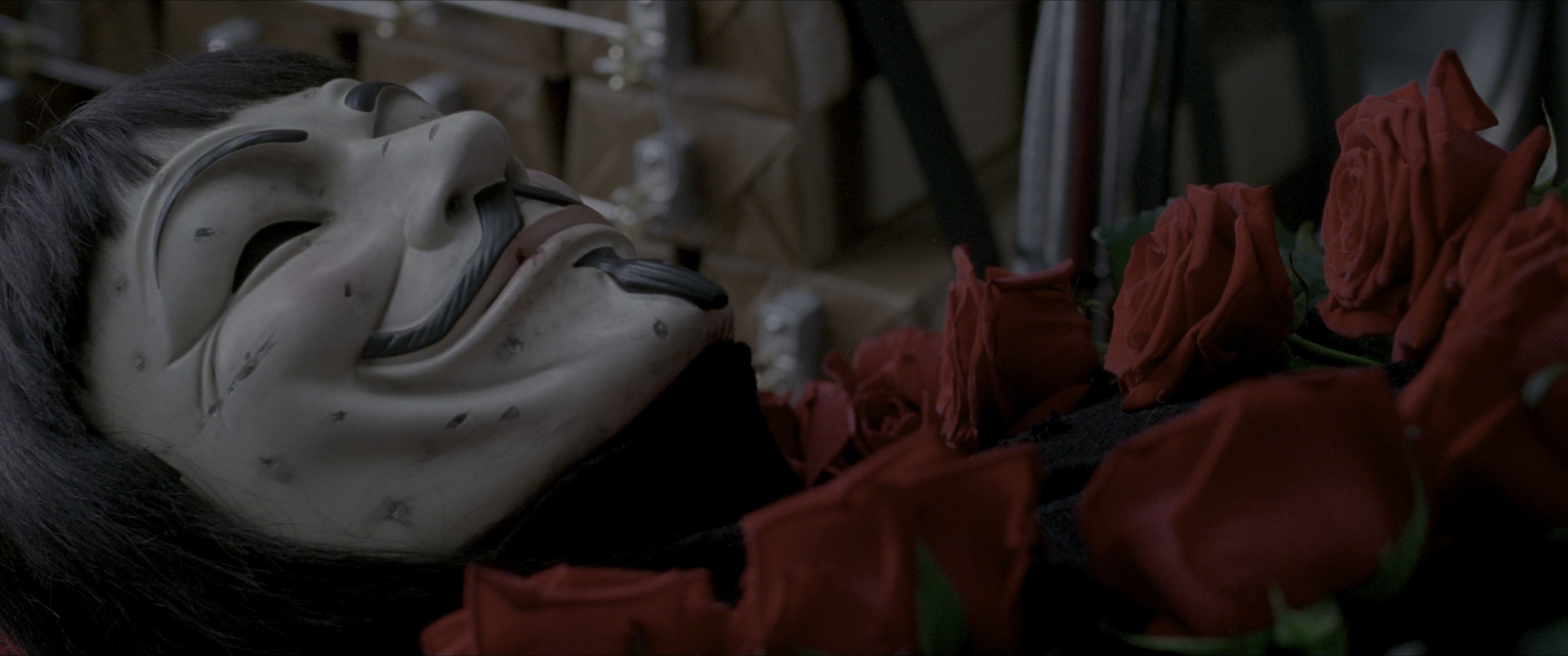 V for Vendetta (2006), wide, 2.39:1 — film still