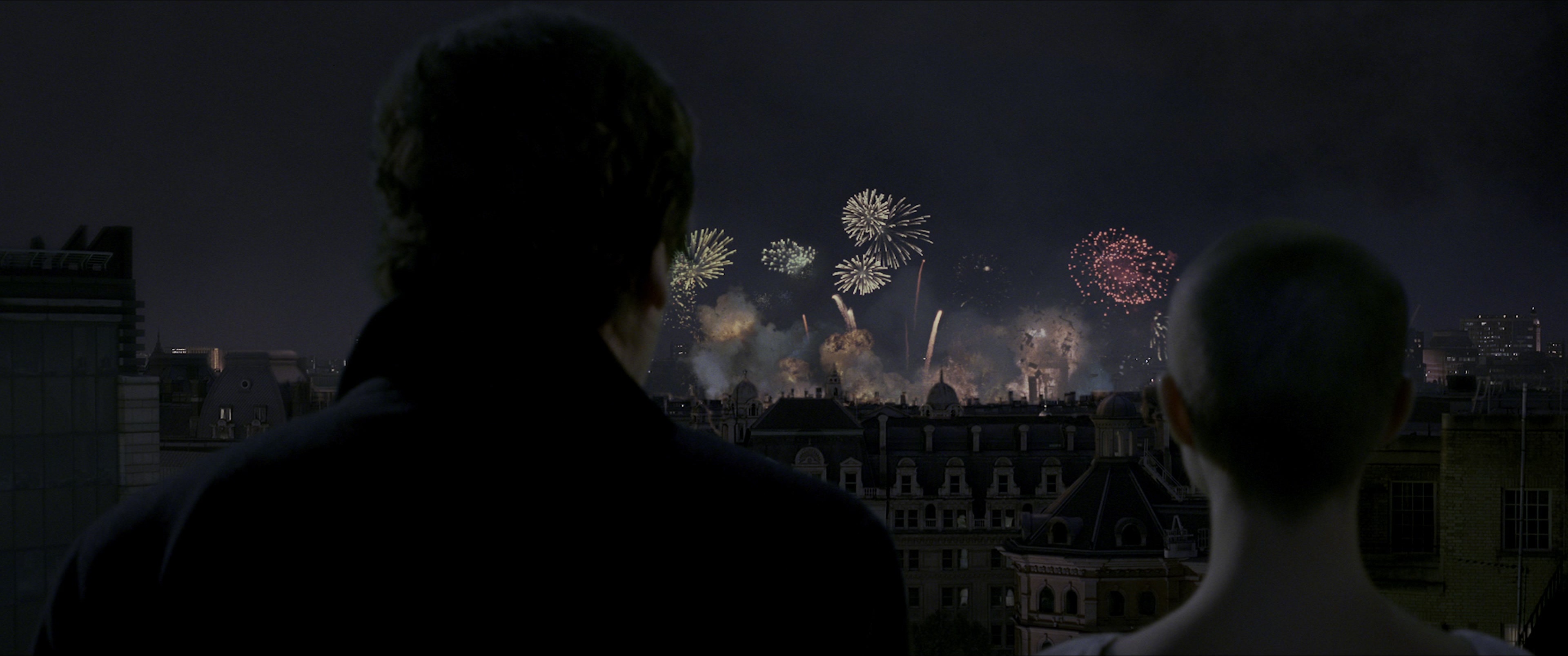V for Vendetta (2006), wide, 2.39:1 — film still