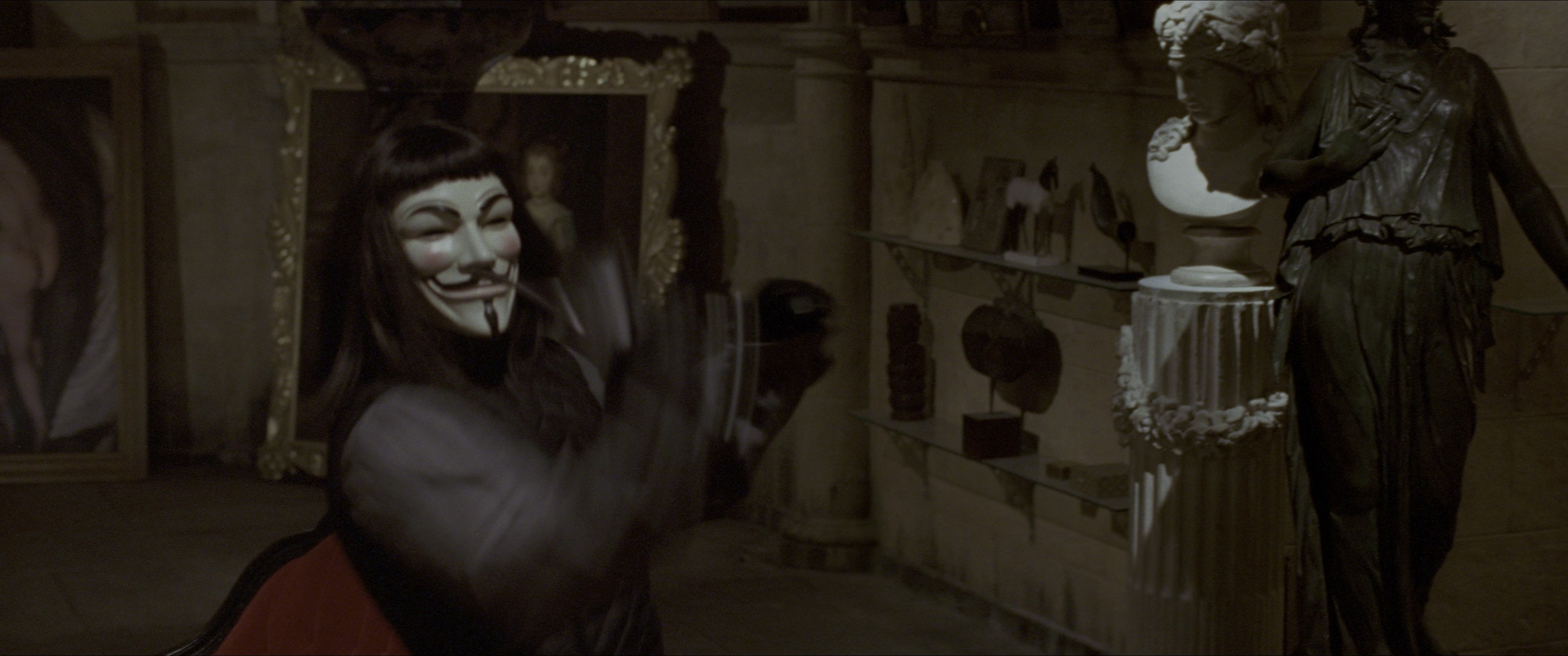 V for Vendetta (2006), wide, 2.39:1 — film still