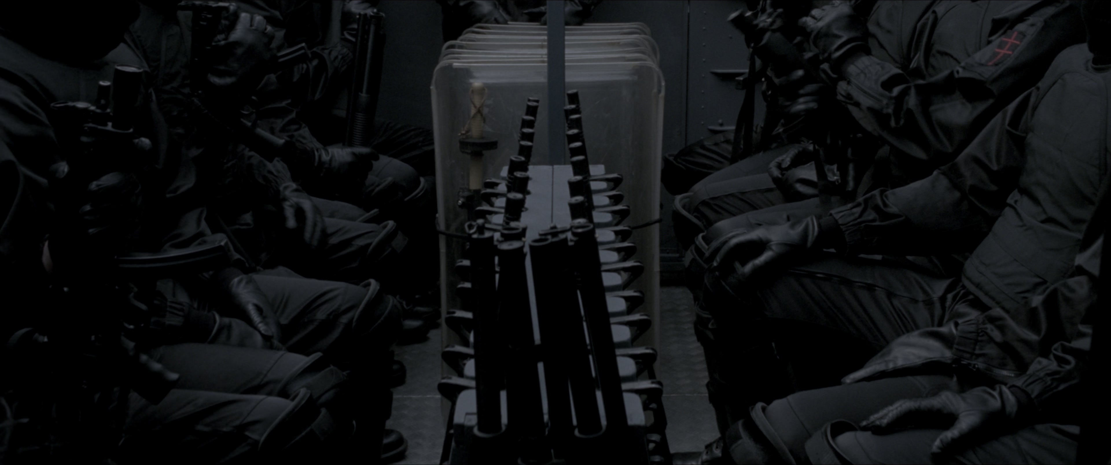 V for Vendetta (2006), wide, 2.39:1 — film still
