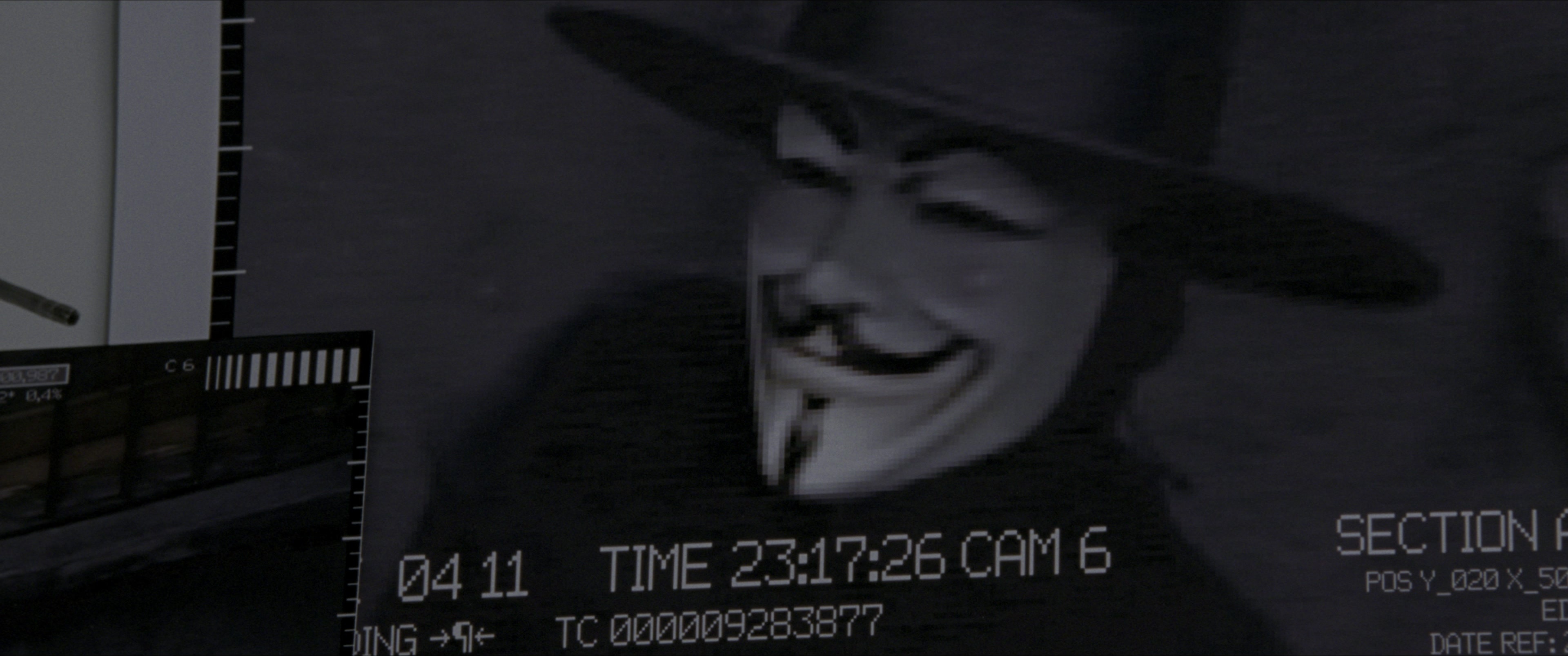 V for Vendetta (2006), wide, 2.39:1 — film still