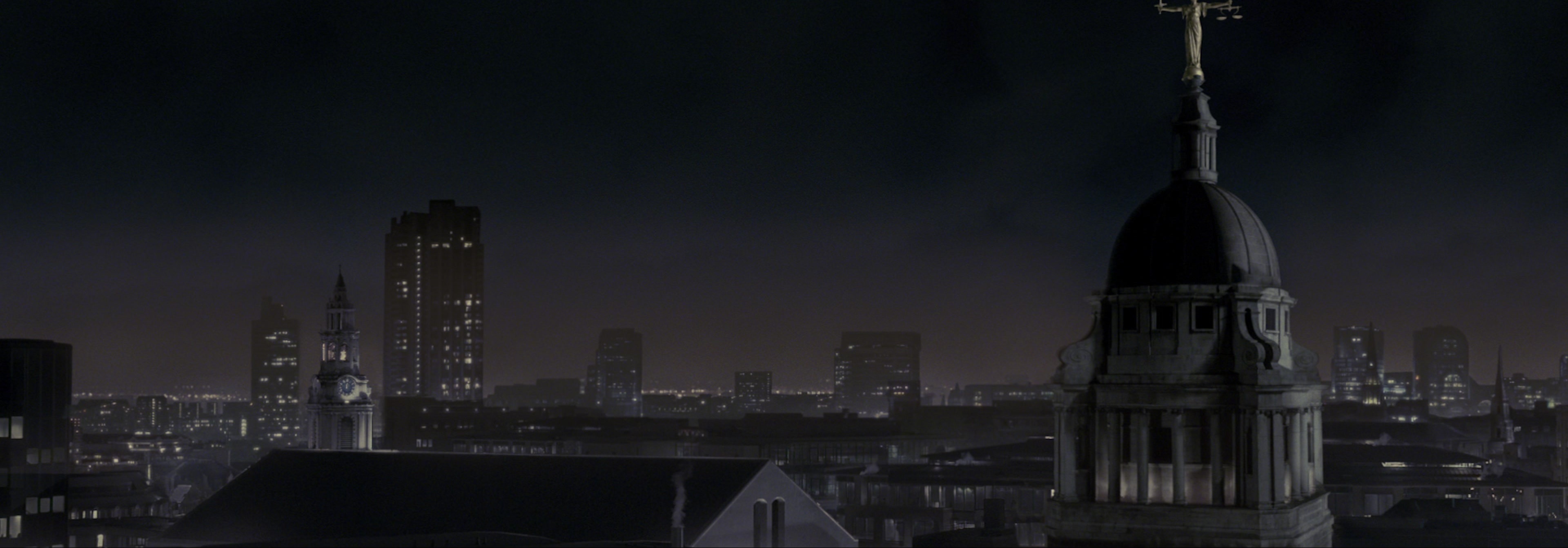 V for Vendetta (2006), wide, 2.86:1 — film still