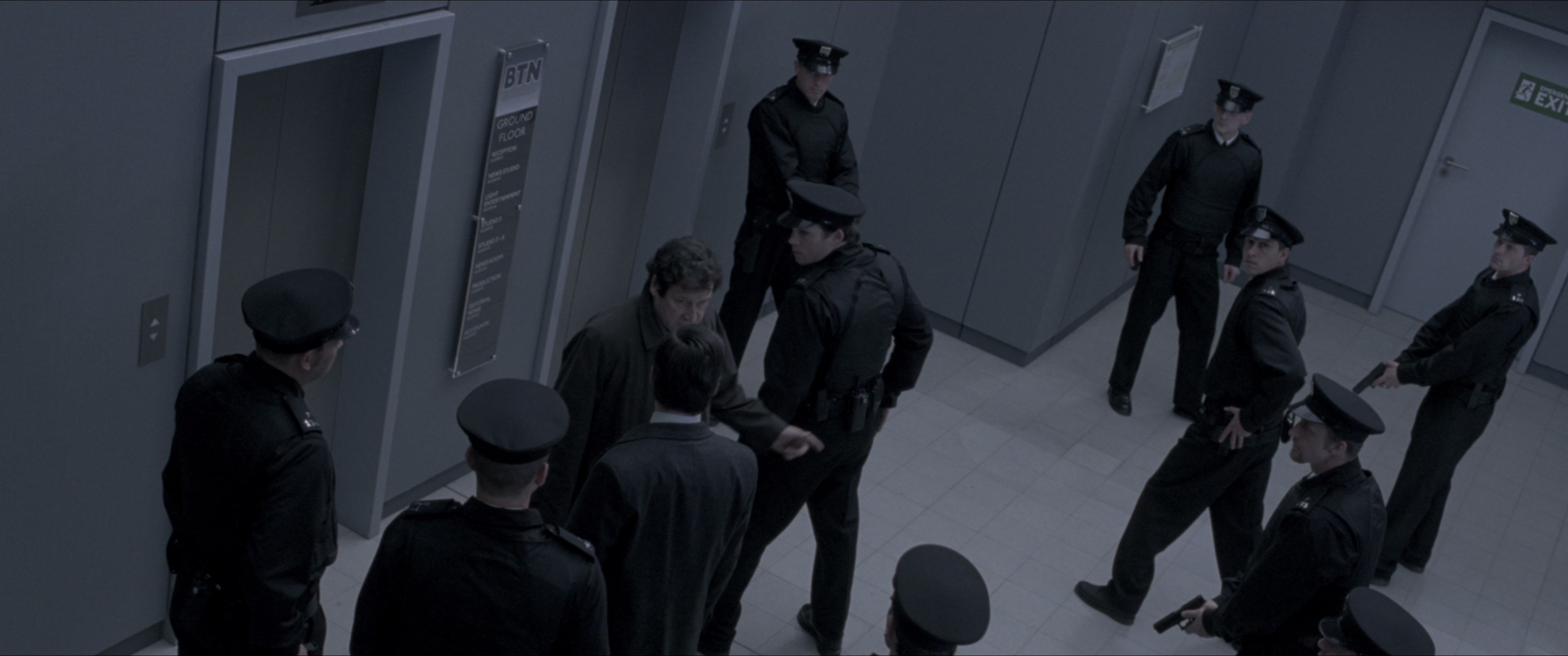 V for Vendetta (2006), wide, 2.39:1 — film still