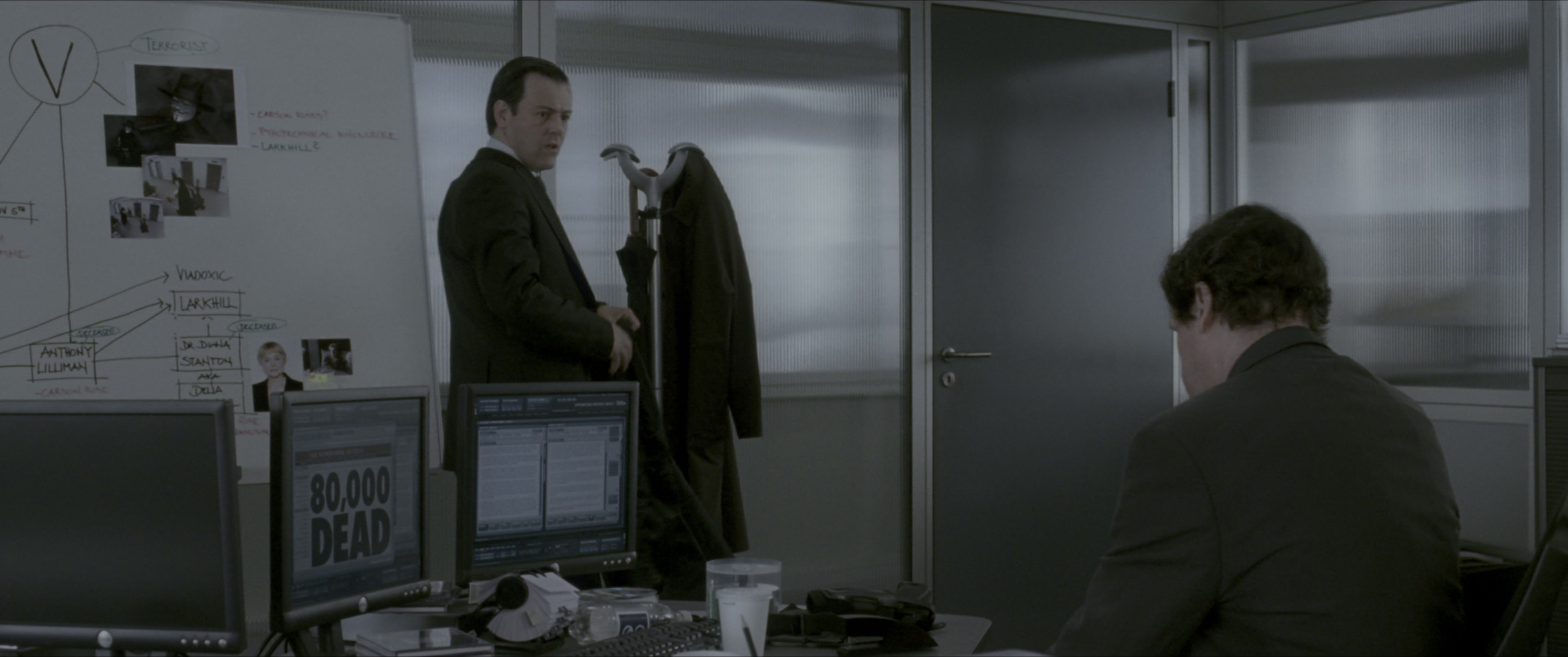 V for Vendetta (2006), wide, 2.39:1 — film still