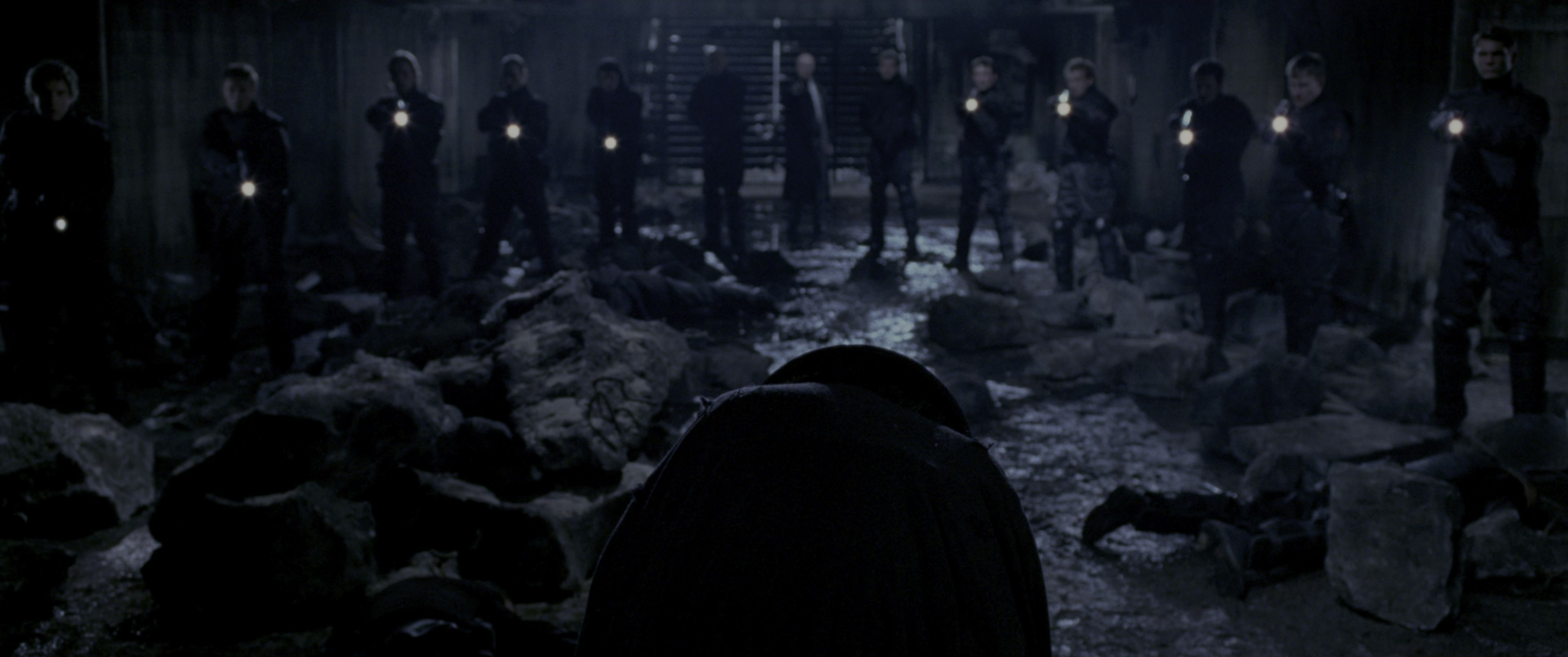 V for Vendetta (2006), wide, 2.39:1 — film still