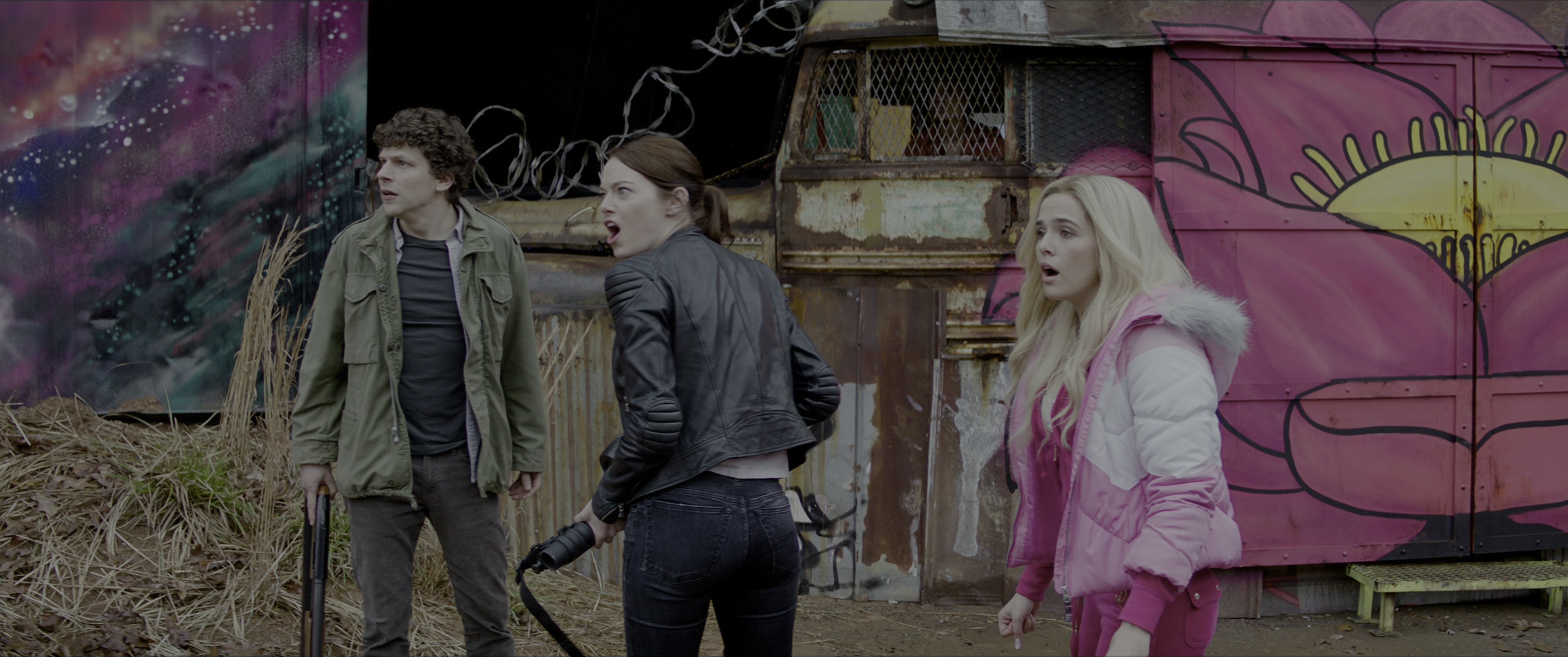 Zombieland: Double Tap (2019), wide, 2.39:1 — film still