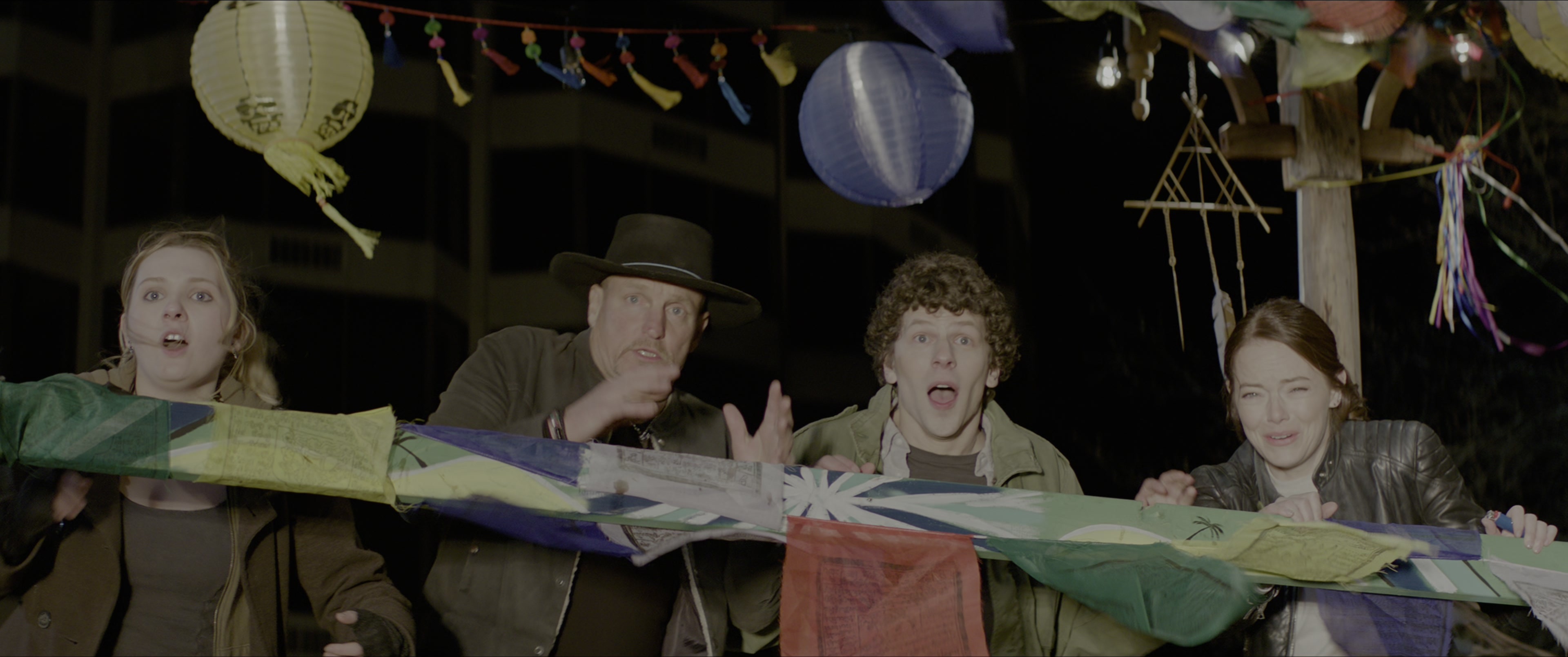 Zombieland: Double Tap (2019), wide, 2.39:1 — film still