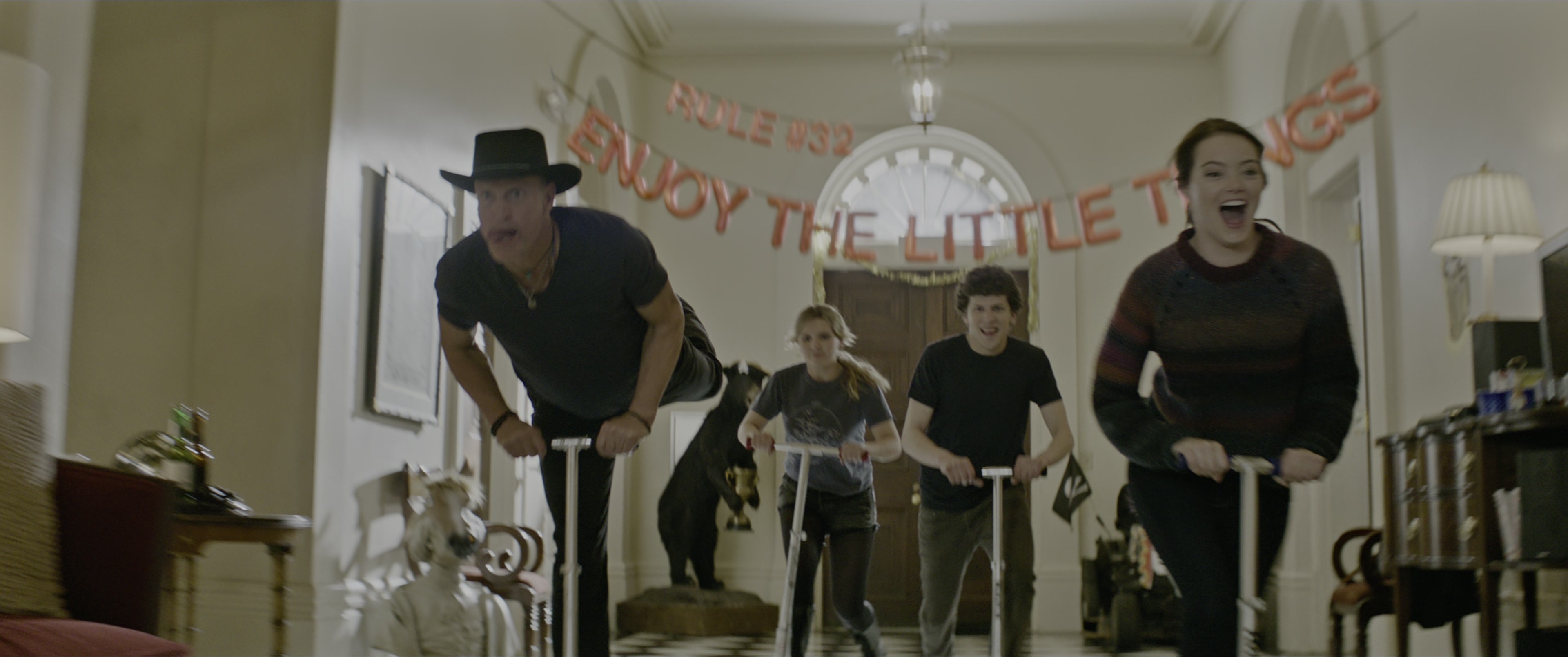 Zombieland: Double Tap (2019), wide, 2.39:1 — film still