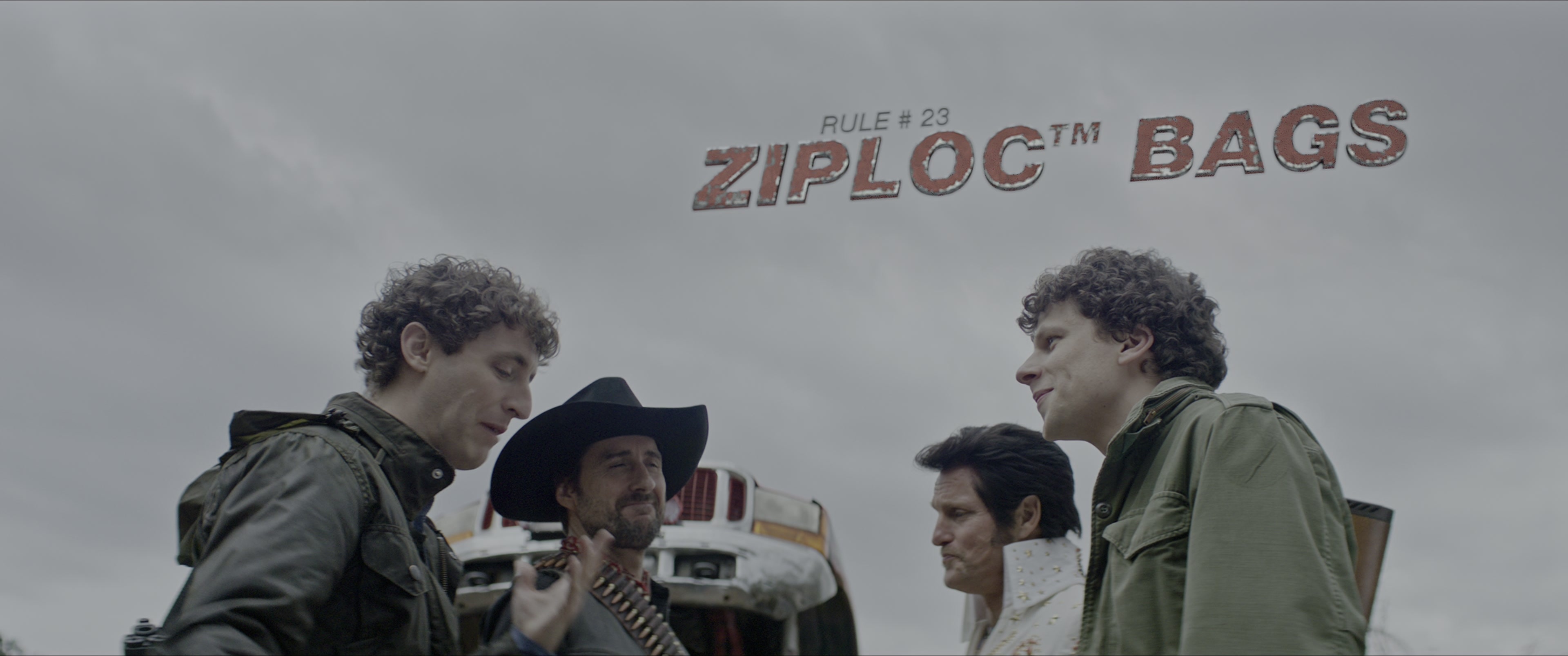 Zombieland: Double Tap (2019), wide, 2.39:1 — film still