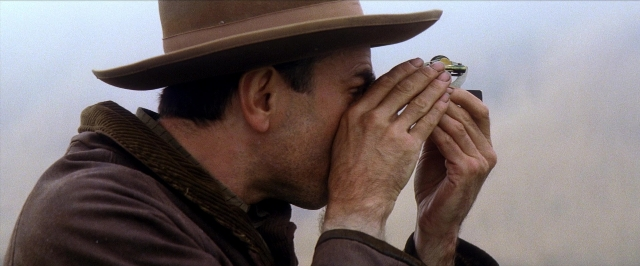 Frame from There Will Be Blood — hat, face, person