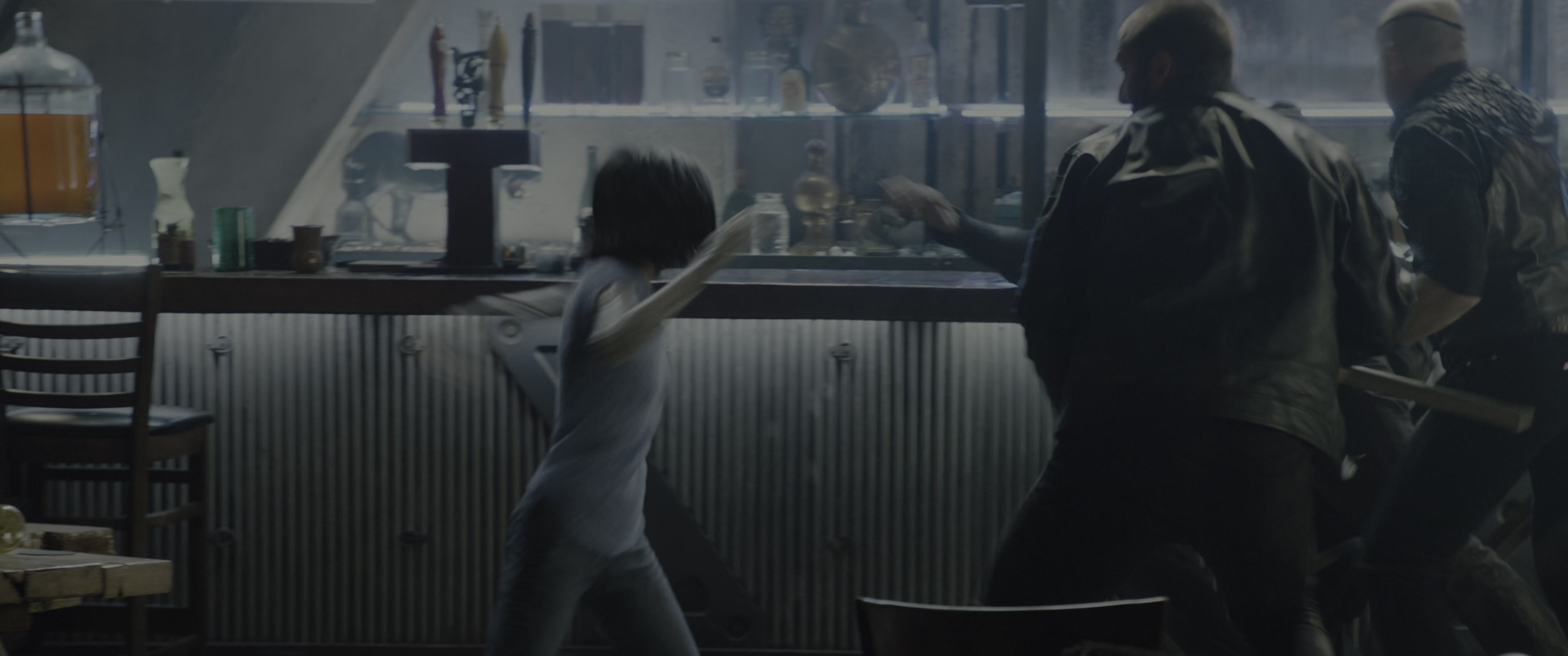 Alita: Battle Angel (2019), wide, 2.39:1 — film still
