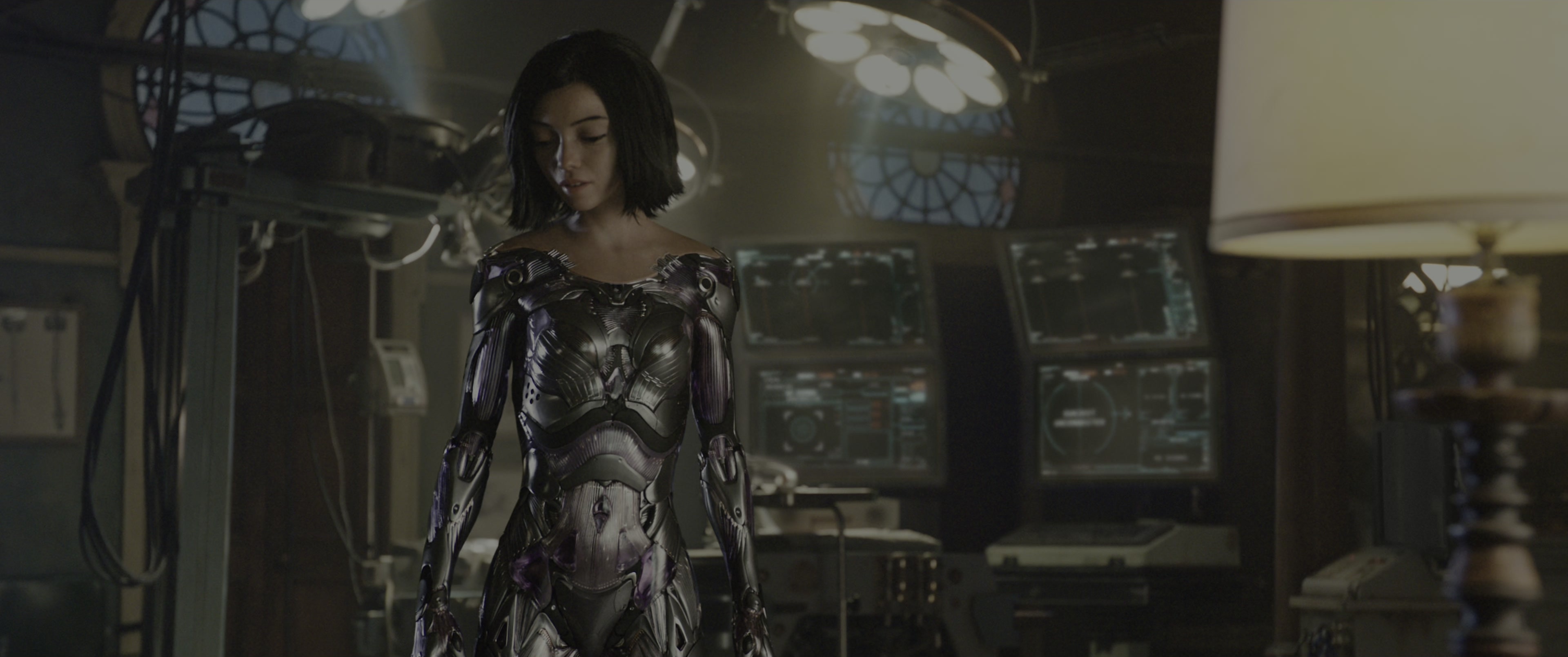 Alita: Battle Angel (2019), wide, 2.39:1 — film still