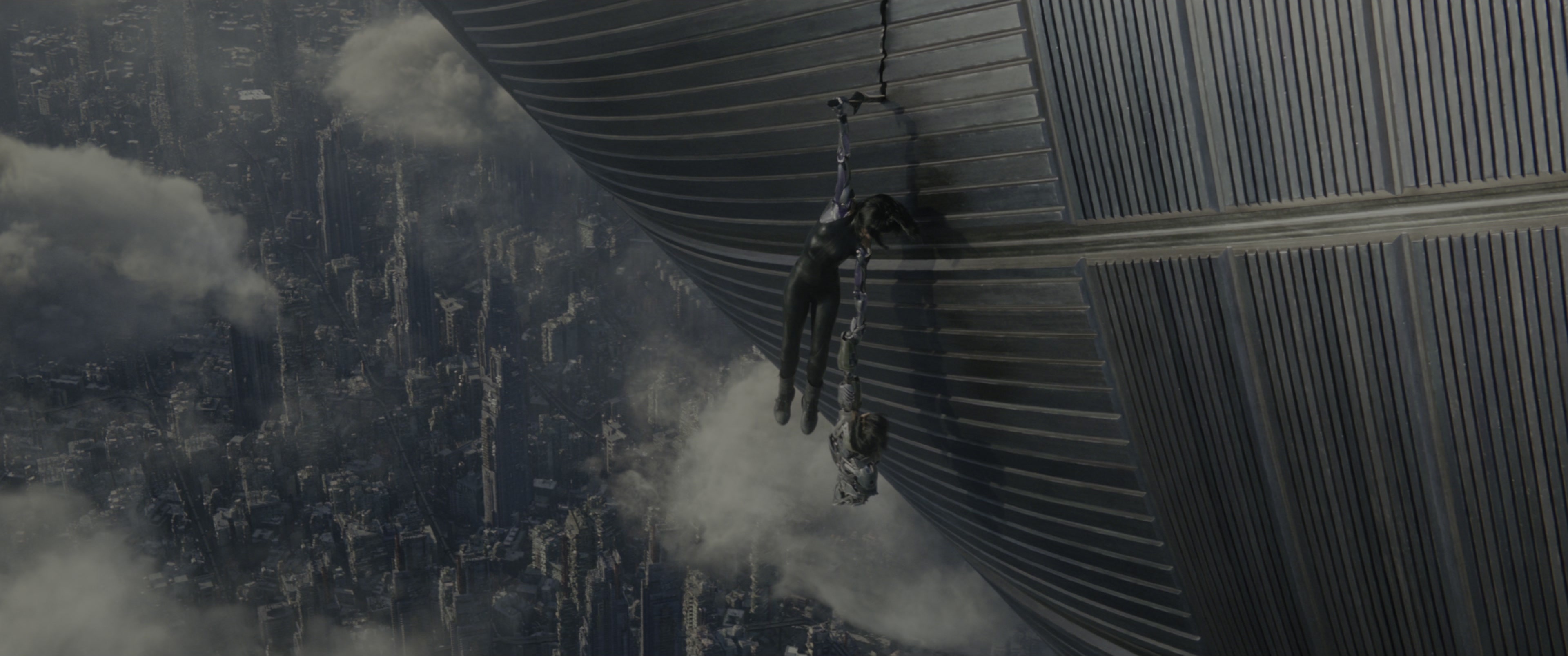 Alita: Battle Angel (2019), wide, 2.39:1 — film still