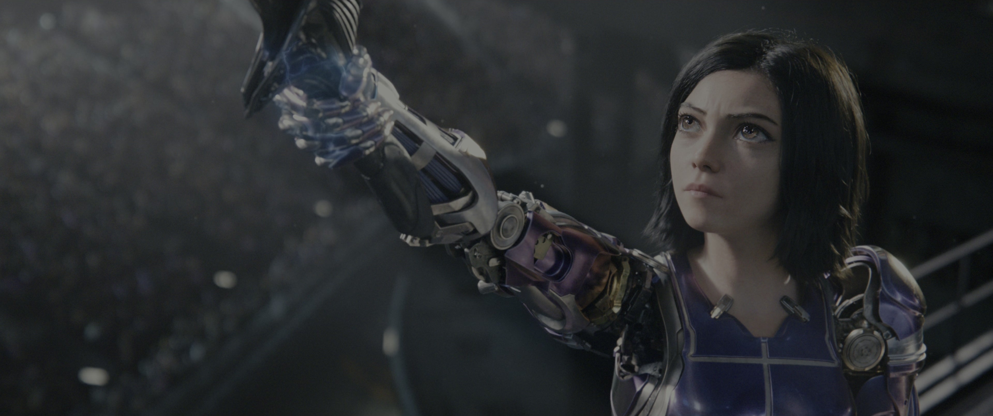 Alita: Battle Angel (2019), wide, 2.39:1 — film still
