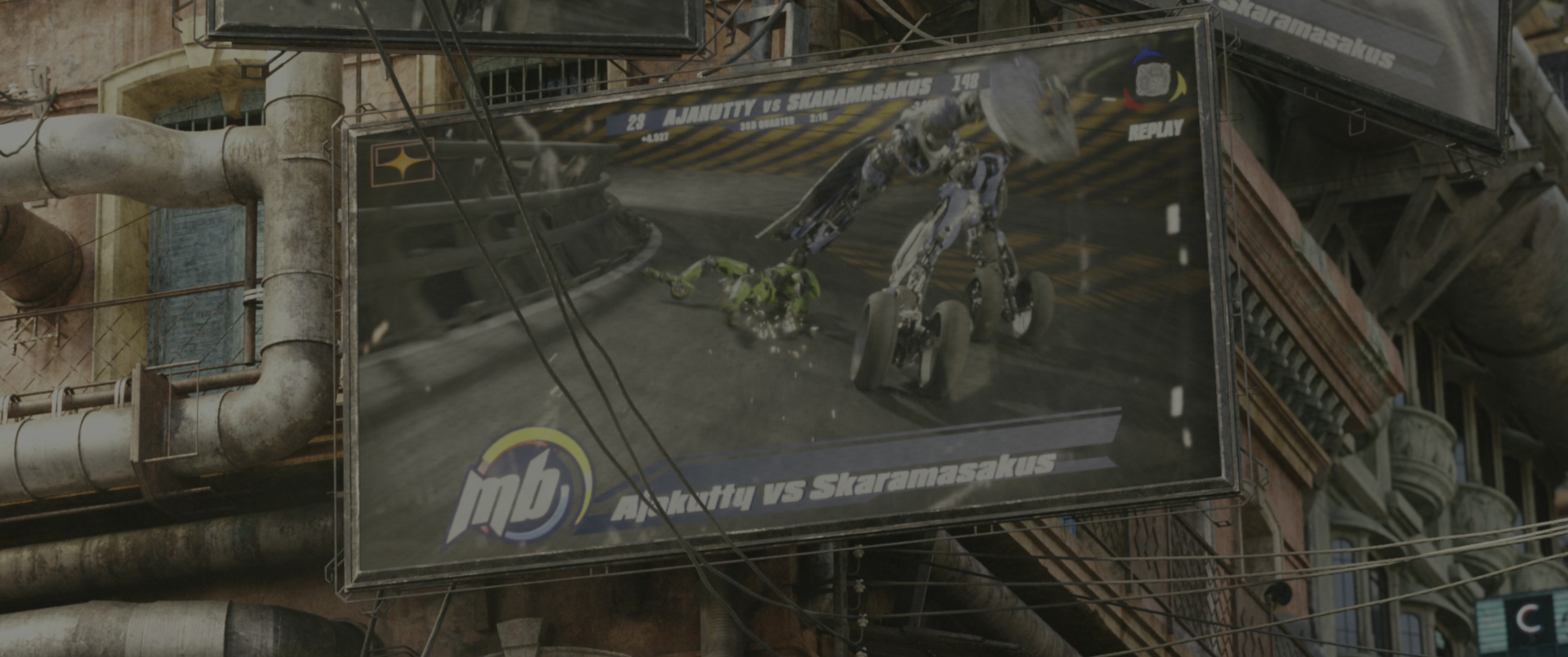 Alita: Battle Angel (2019), wide, 2.39:1 — film still
