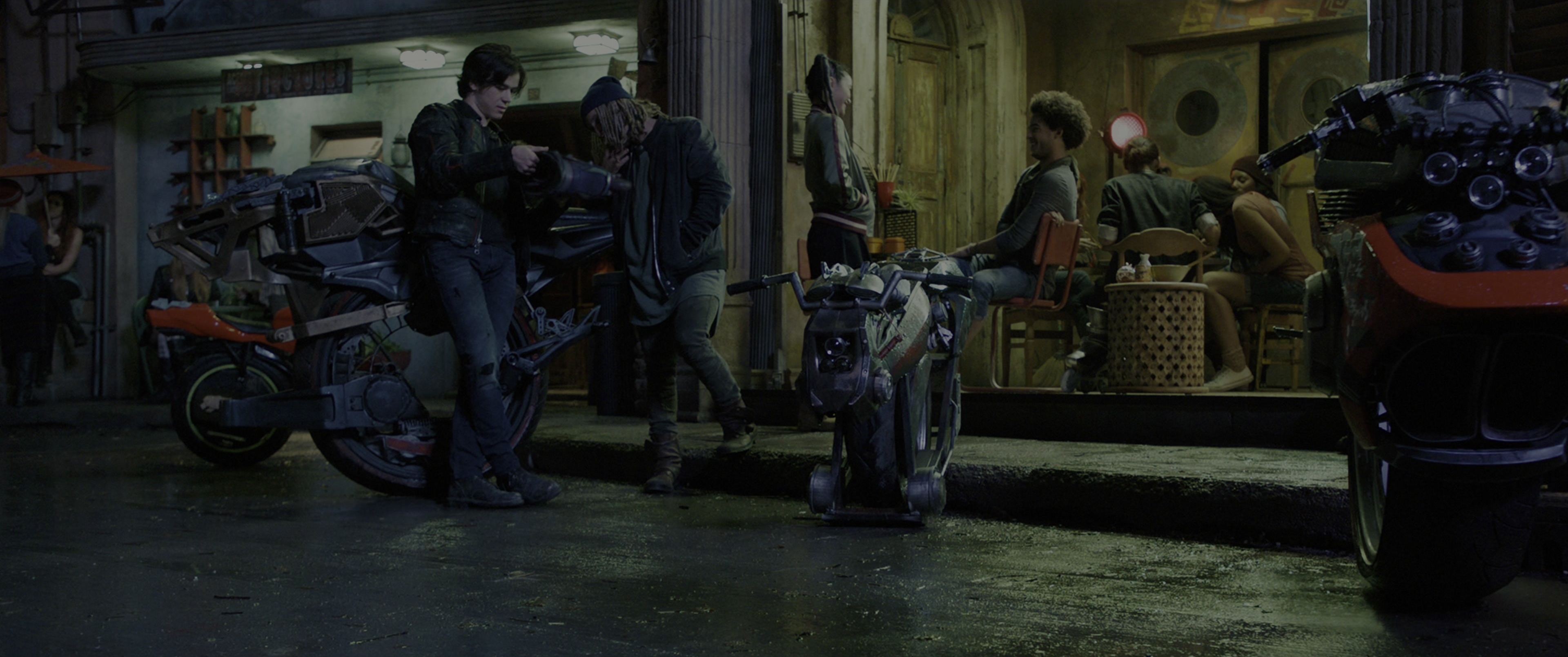 Alita: Battle Angel (2019), wide, 2.39:1 — film still