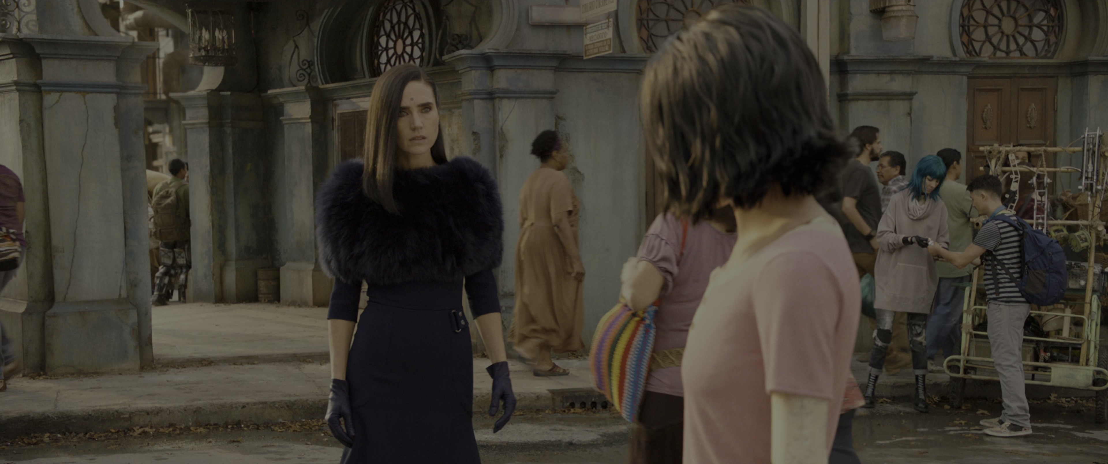 Alita: Battle Angel (2019), wide, 2.39:1 — film still