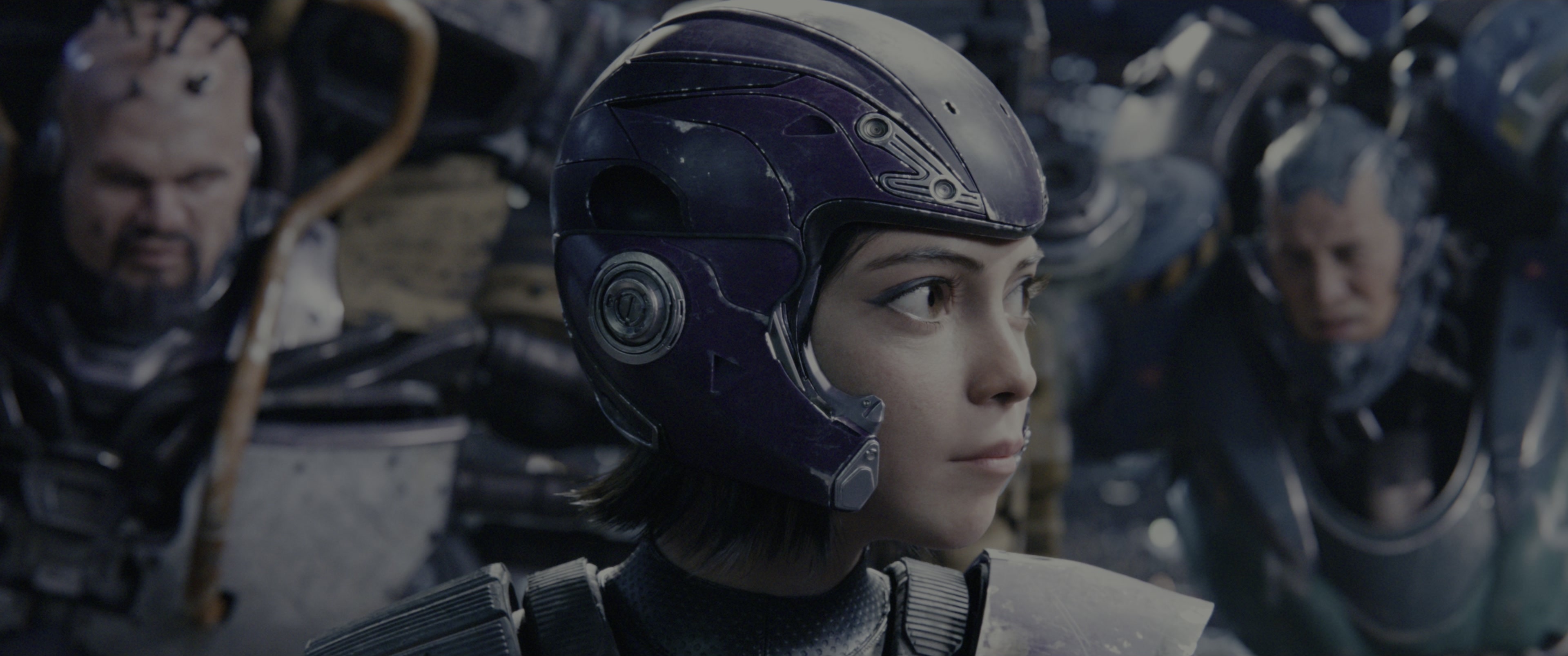 Alita: Battle Angel (2019), wide, 2.39:1 — film still
