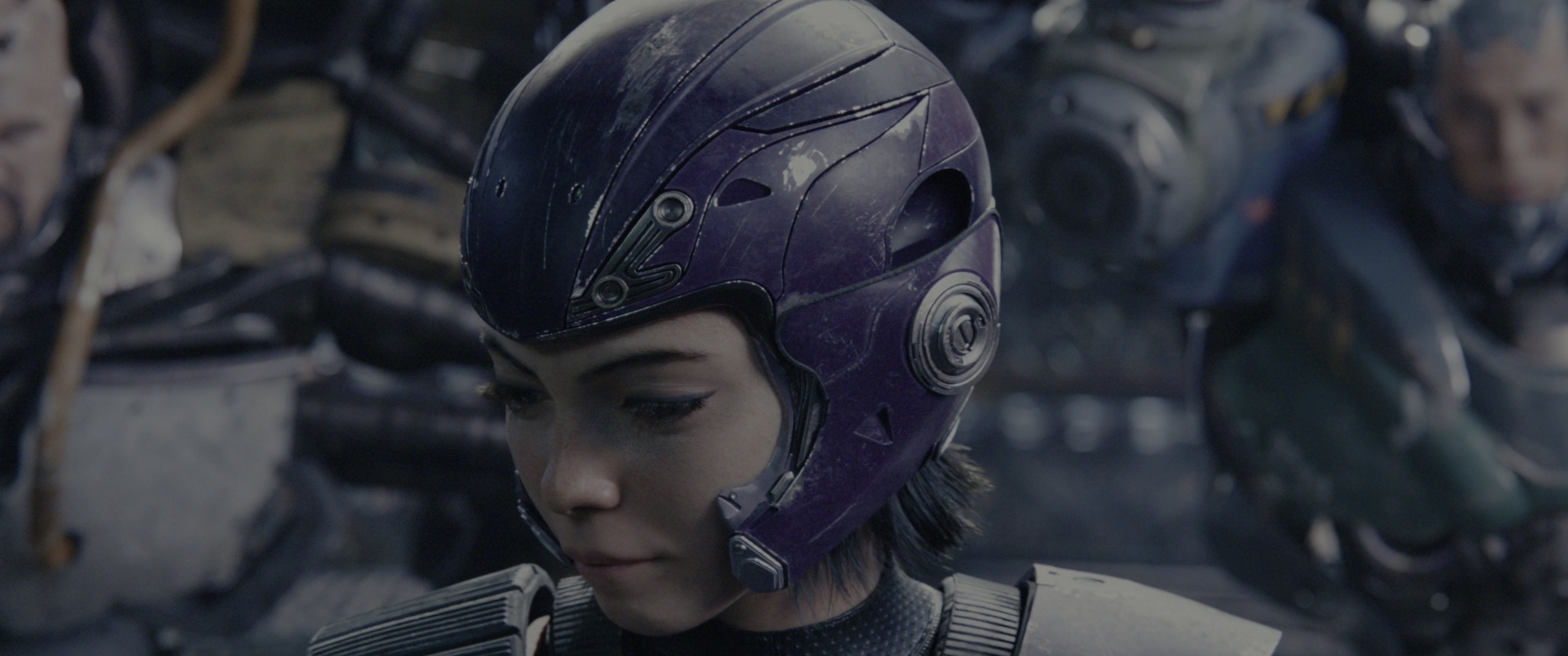 Alita: Battle Angel (2019), wide, 2.39:1 — film still