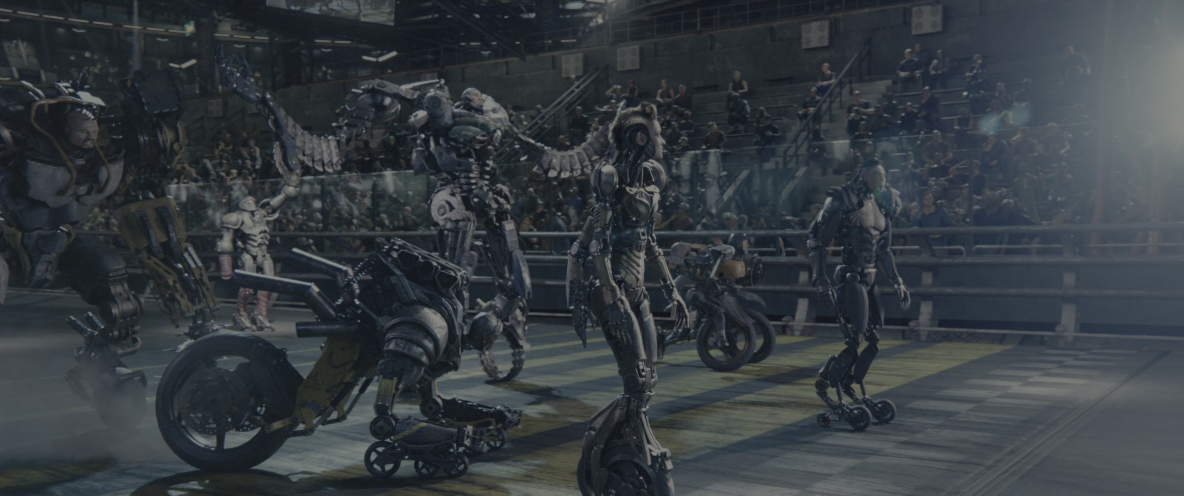 Alita: Battle Angel (2019), wide, 2.39:1 — film still