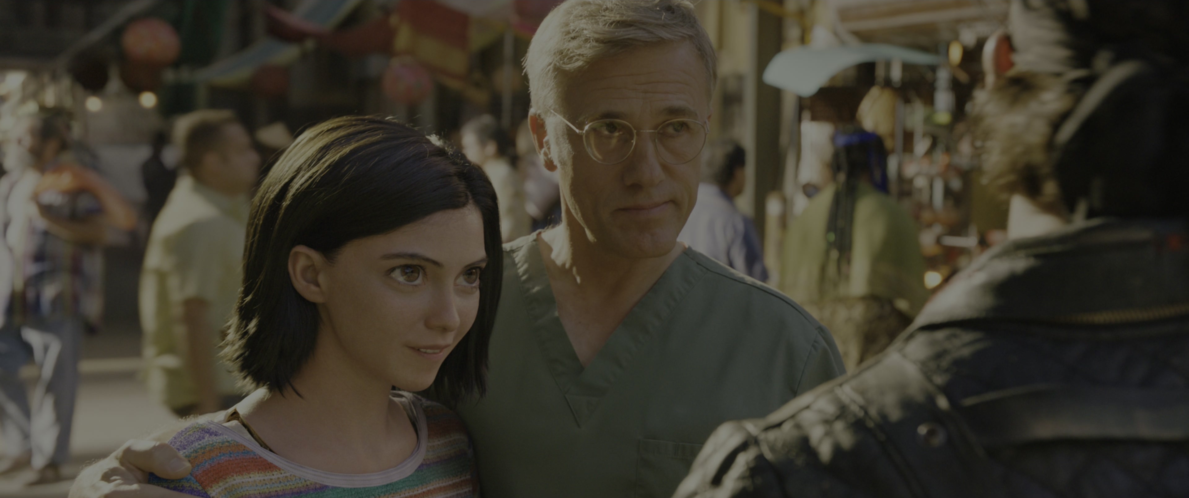 Alita: Battle Angel (2019), wide, 2.39:1 — film still