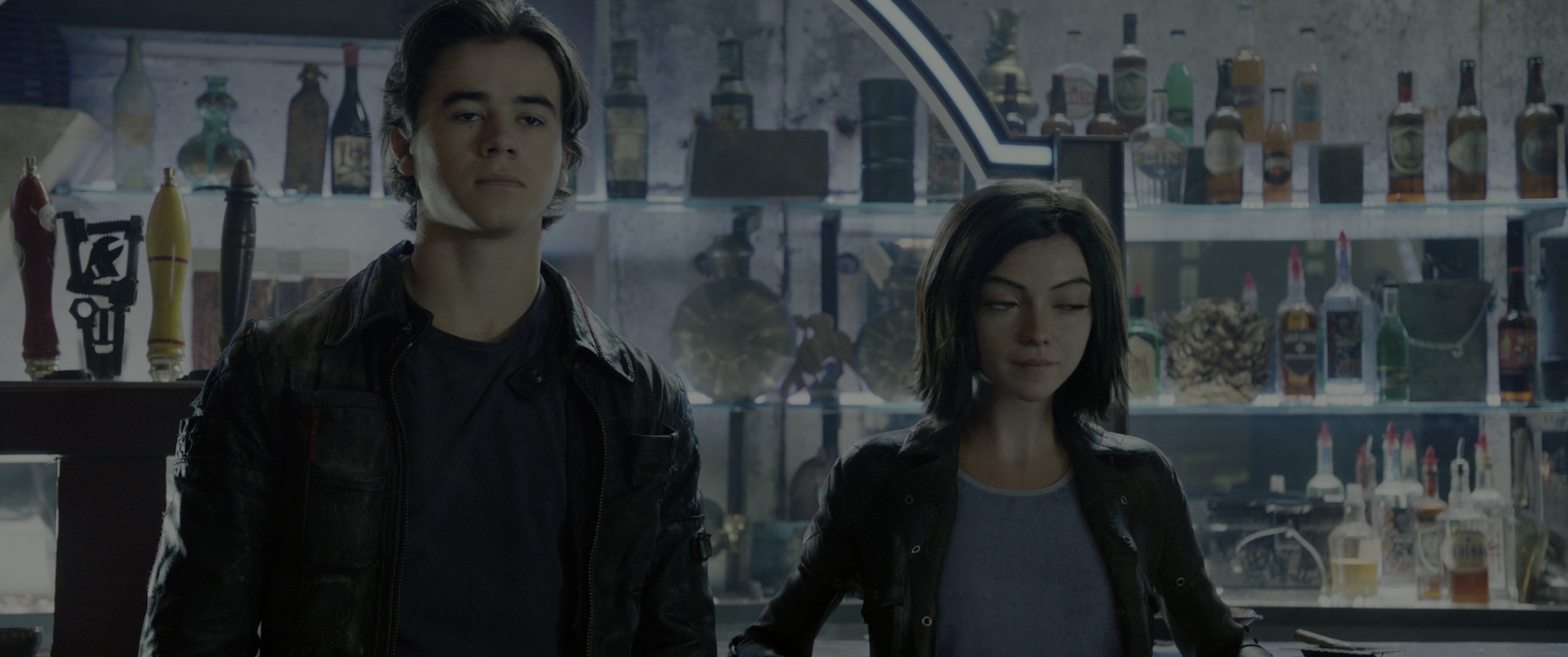 Alita: Battle Angel (2019), wide, 2.39:1 — film still