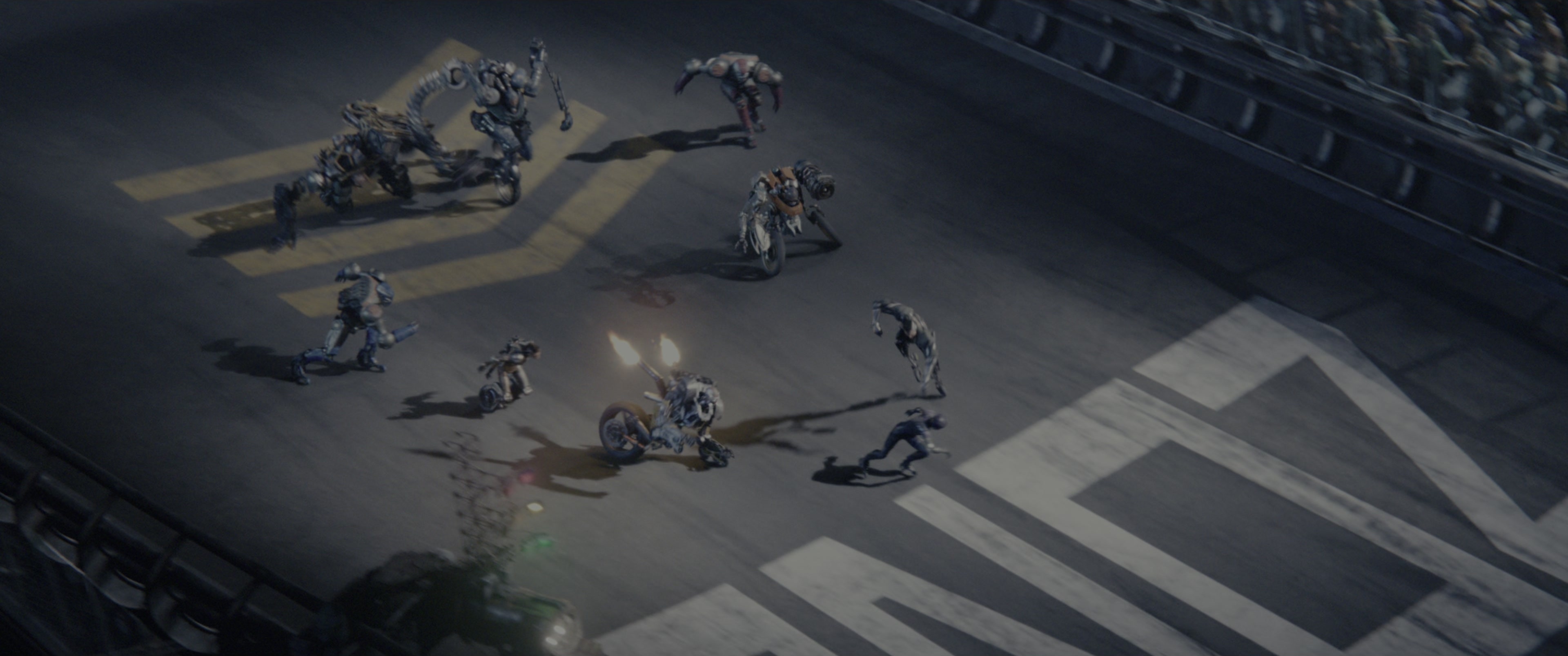 Alita: Battle Angel (2019), wide, 2.39:1 — film still