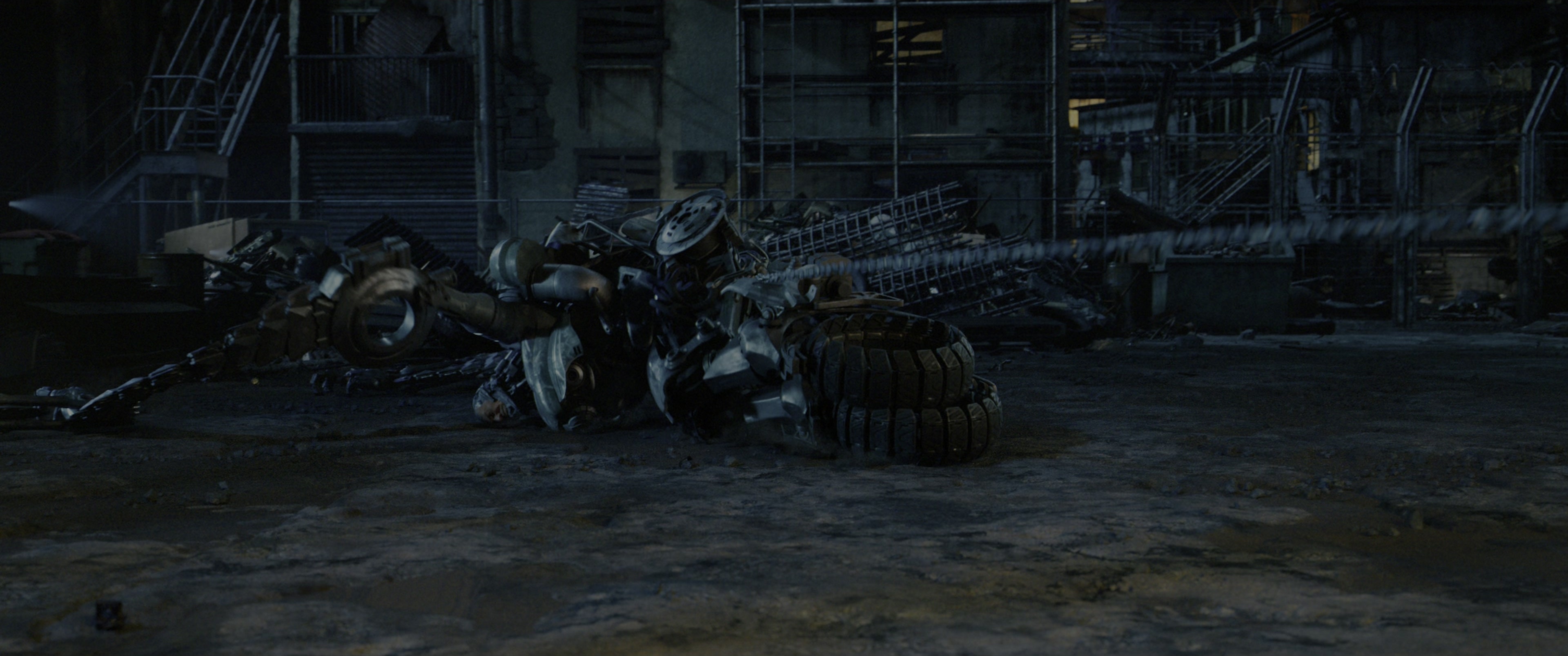 Alita: Battle Angel (2019), wide, 2.39:1 — film still