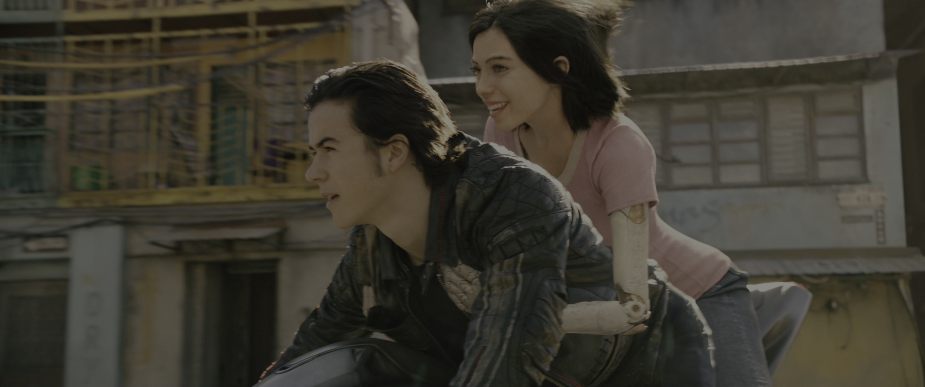Alita: Battle Angel (2019), wide, 2.39:1 — film still