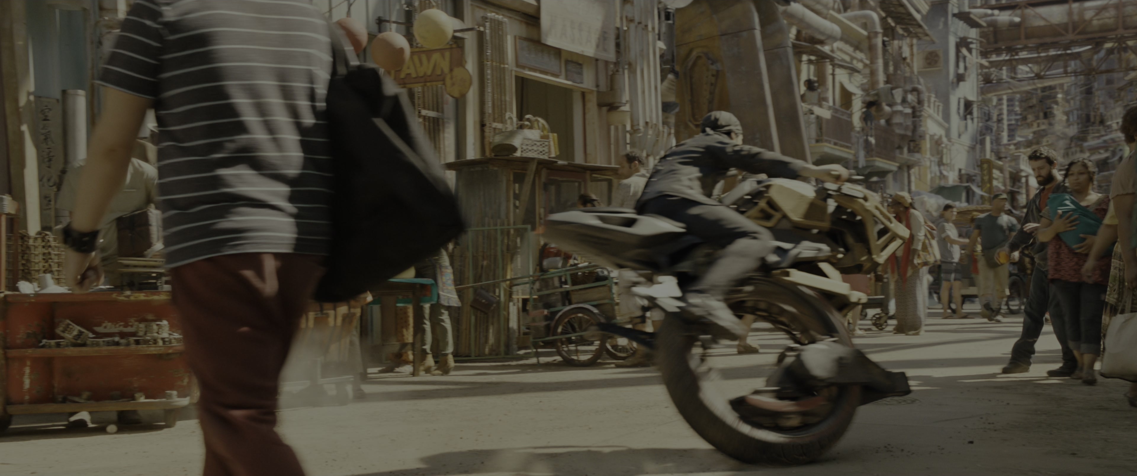 Alita: Battle Angel (2019), wide, 2.39:1 — film still
